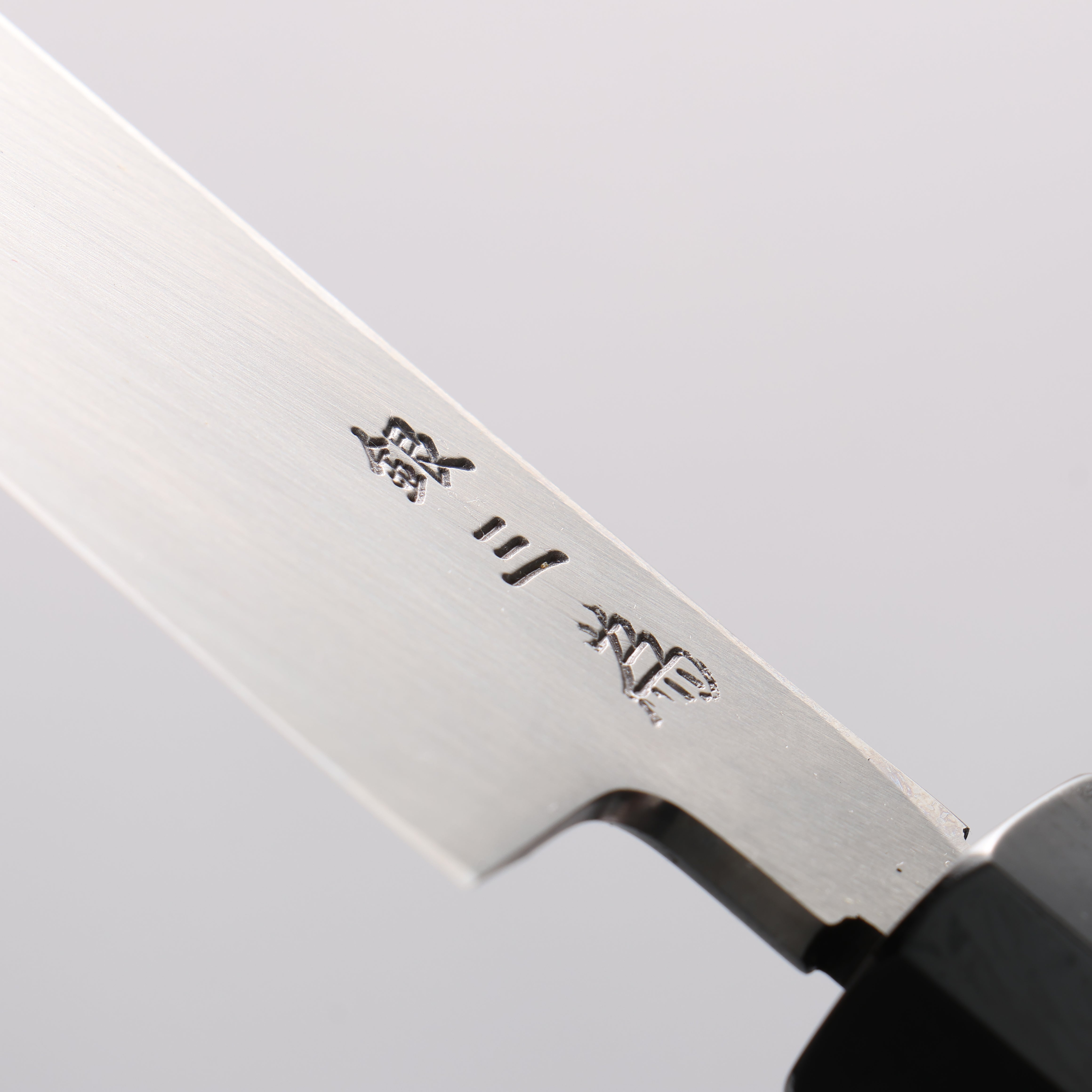堺 孝行 斬月 炎天 銀三鋼 大馬士革紋 先丸柳刃 330mm 雞翅木(兩側帶水牛環型設計) 握把 附刀鞘 - 清助刃物