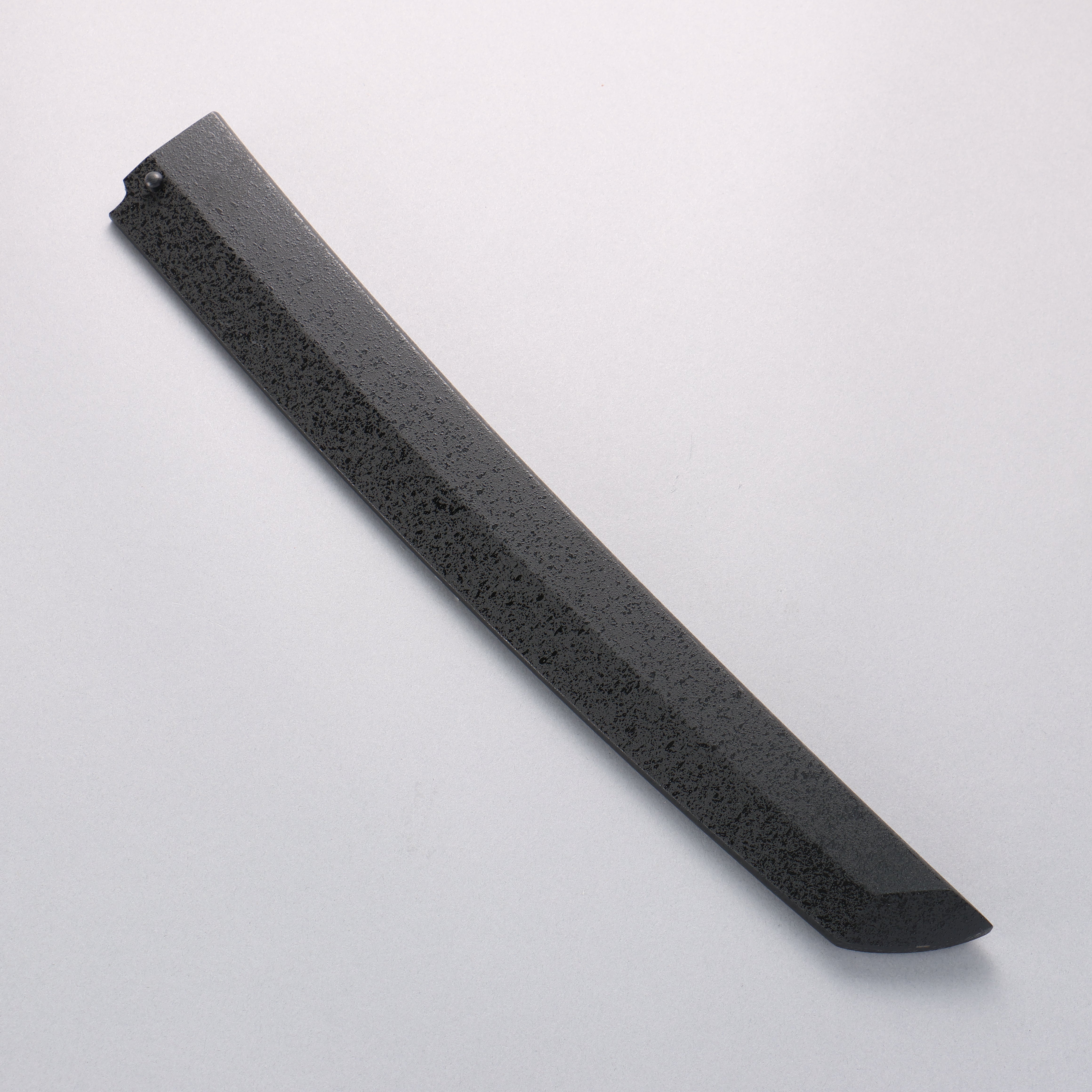 堺 孝行 斬月 炎天 銀三鋼 大馬士革紋 先丸柳刃 330mm 雞翅木(兩側帶水牛環型設計) 握把 附刀鞘 - 清助刃物