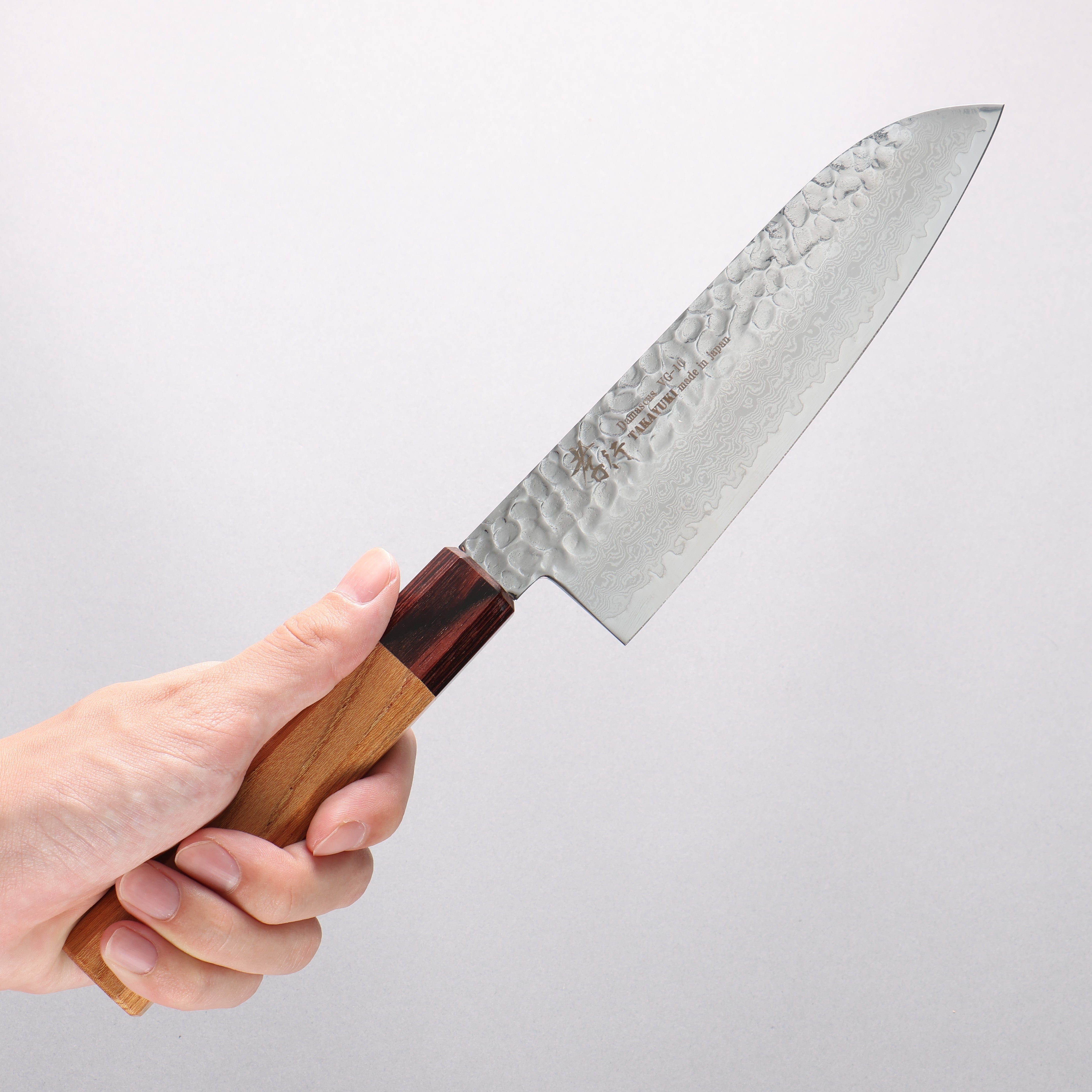 堺 孝行 VG10 33層大馬士革紋 三德刀 170mm 櫸木握把 - 清助刃物