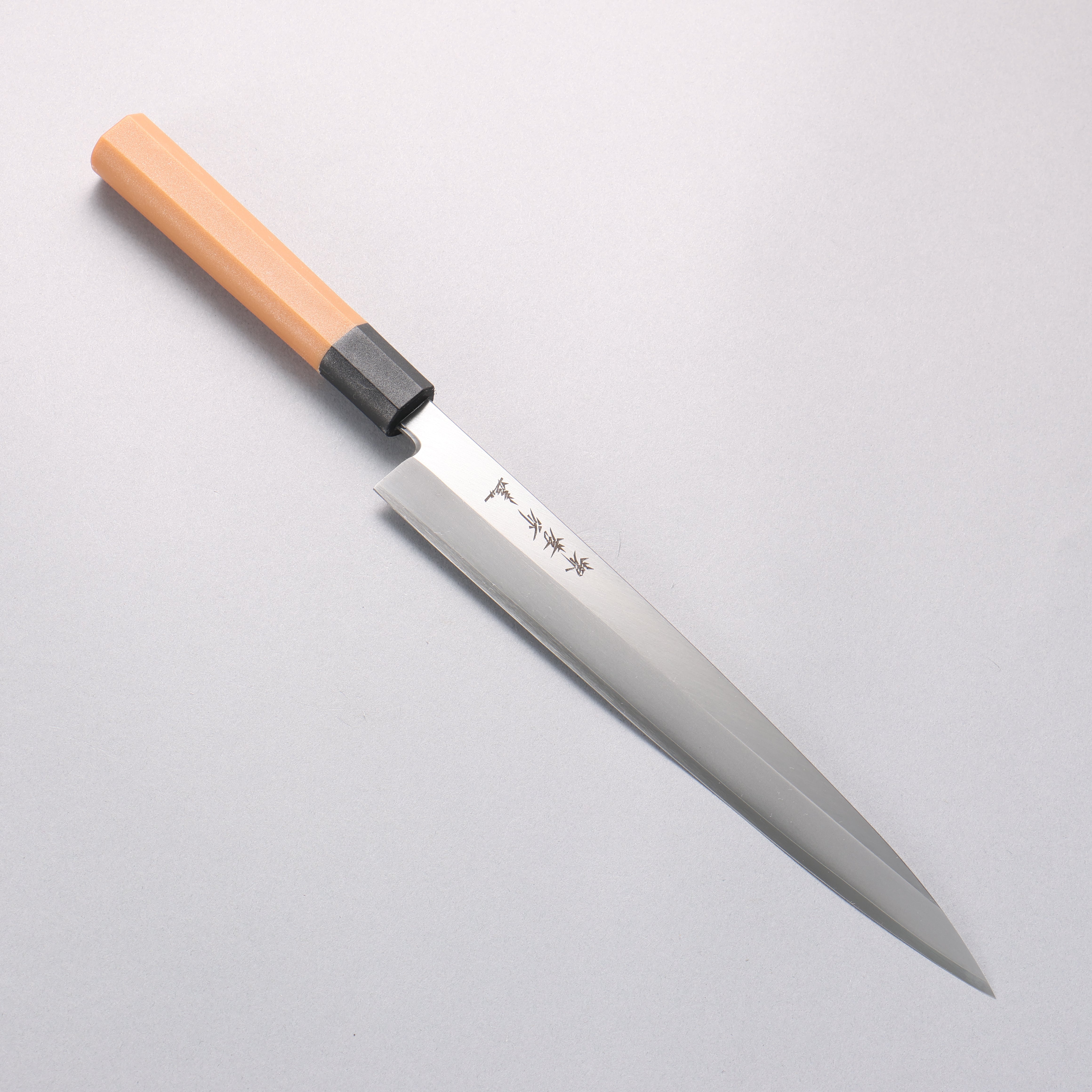 堺 孝行 鉬鋼(MOL) 柳刃 240mm PC 塑膠抗菌握把 - 清助刃物