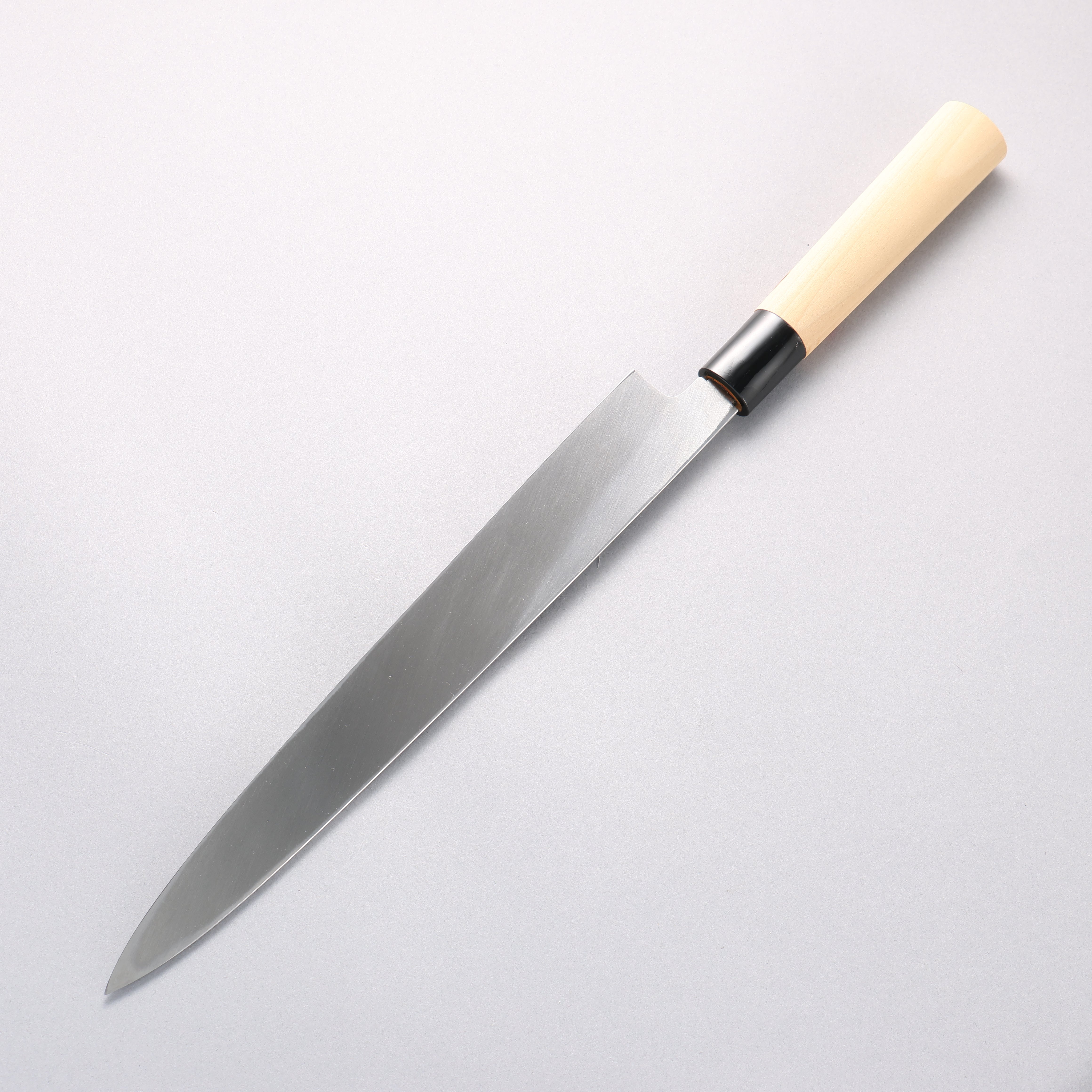 堺 孝行 【左撇子用】 霞研 白鋼 柳刃 270mm - 清助刃物