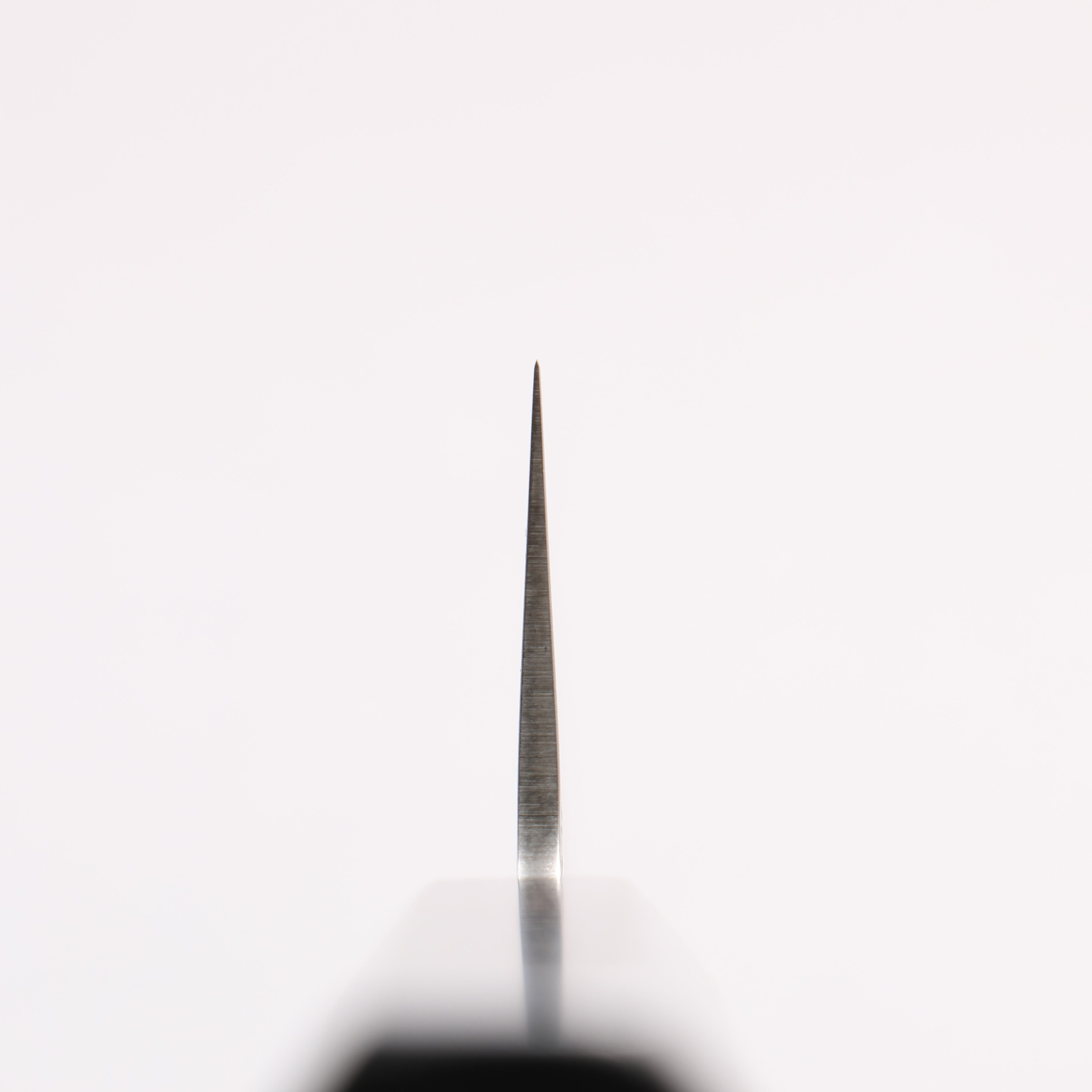 樋口 銀三鋼 梨地 切付牛刀 210mm 黑合成木 握把 - 清助刃物