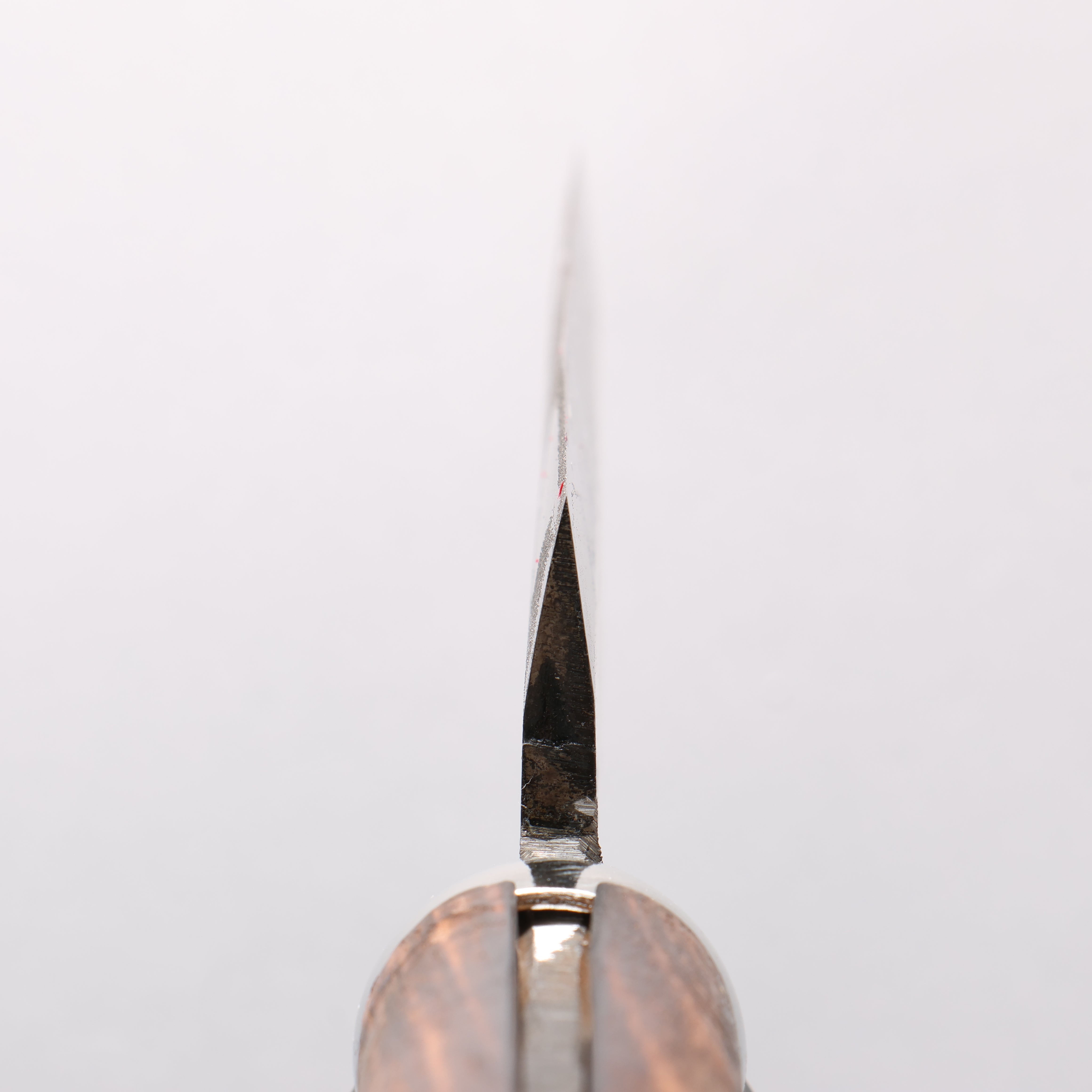 堺 孝行 碳素鋼 黑打 柴刀 (無石突) 天然木 握把 150mm - 清助刃物