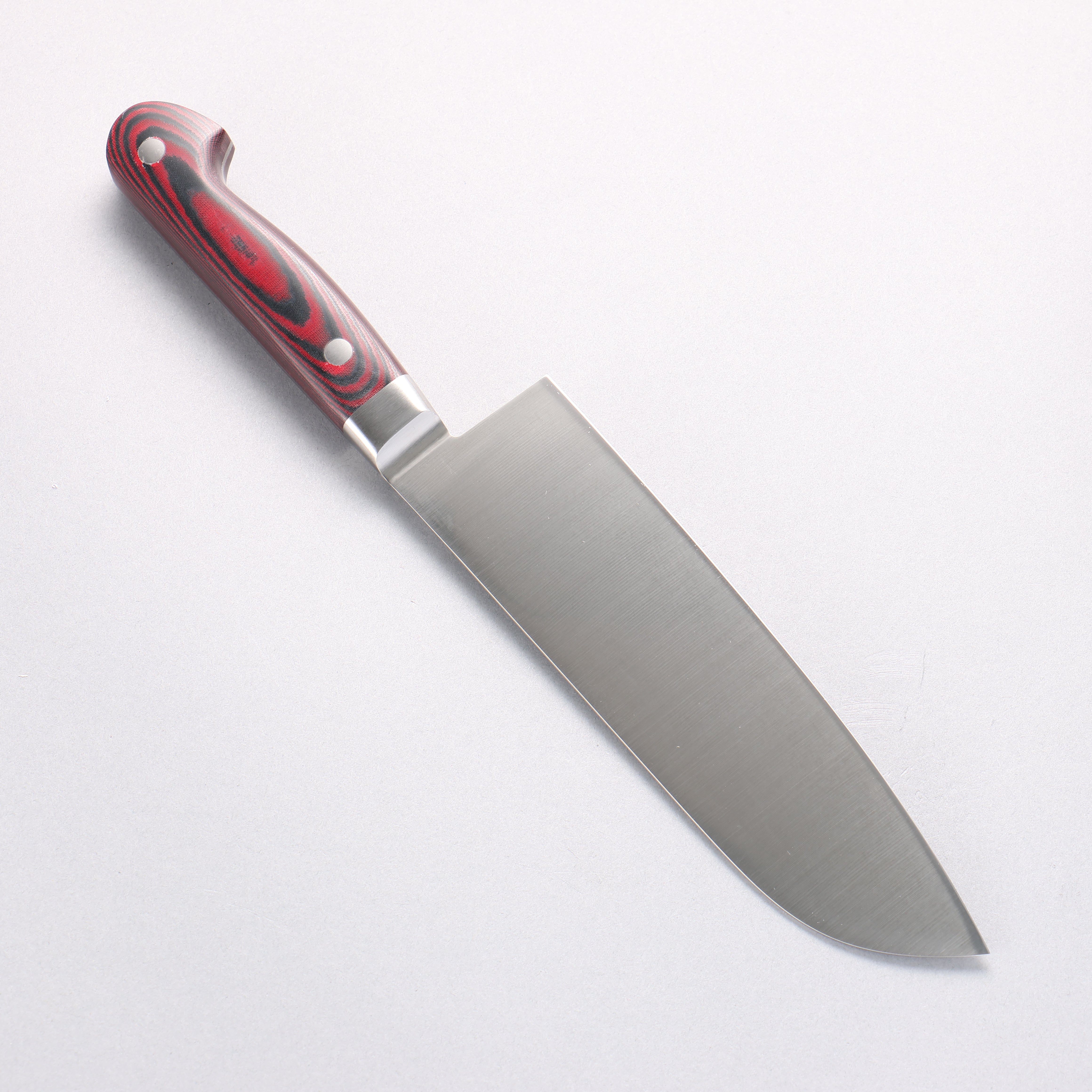 堺 孝行 大廚系列 大廚系列 瑞典鋼 三德刀 180mm 茶色米卡塔(樹脂複合材料) 握把 - 清助刃物
