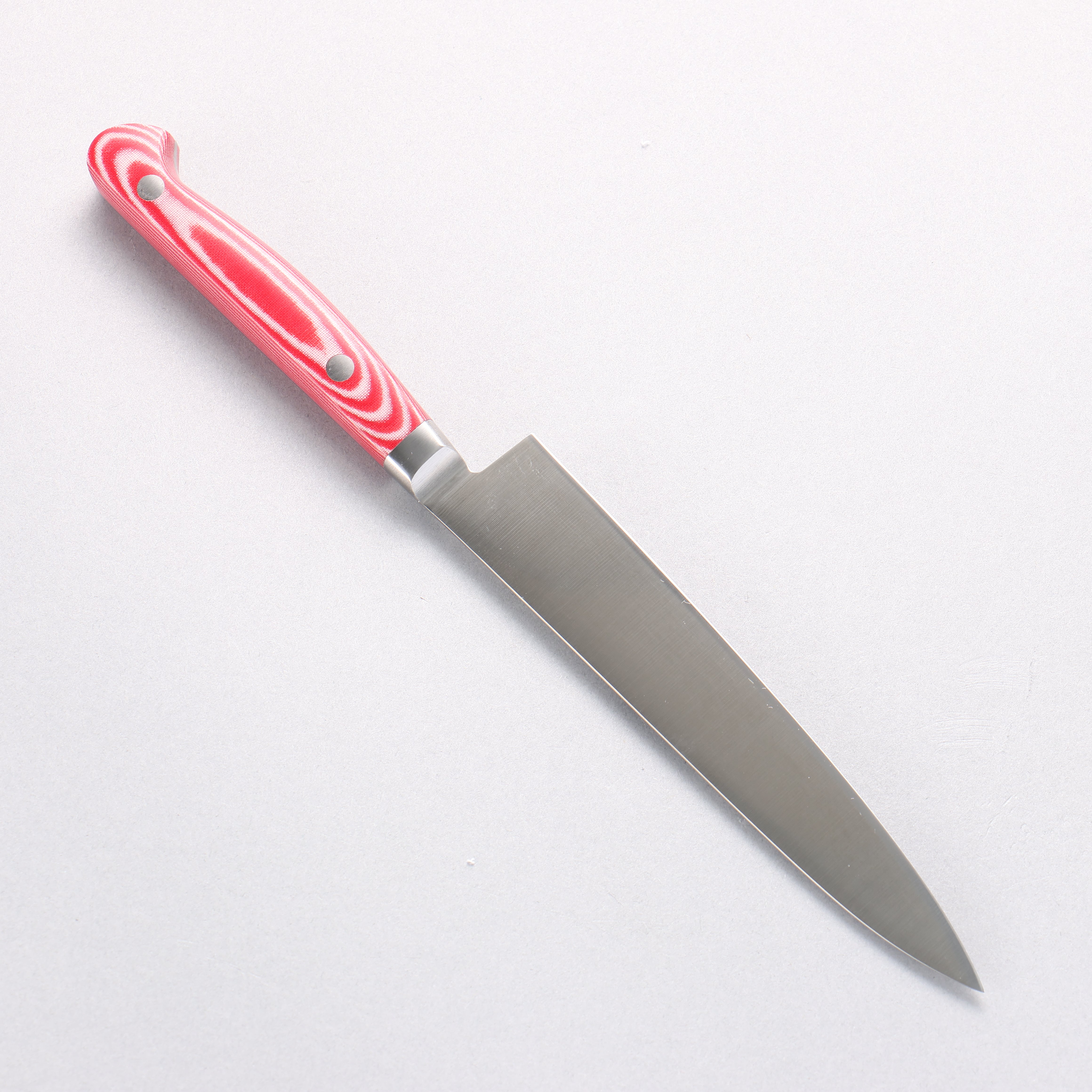 堺 孝行 大廚系列 大廚系列 瑞典鋼 多用途小刀 150mm 紅米卡塔(樹脂複合材料) 握把 - 清助刃物