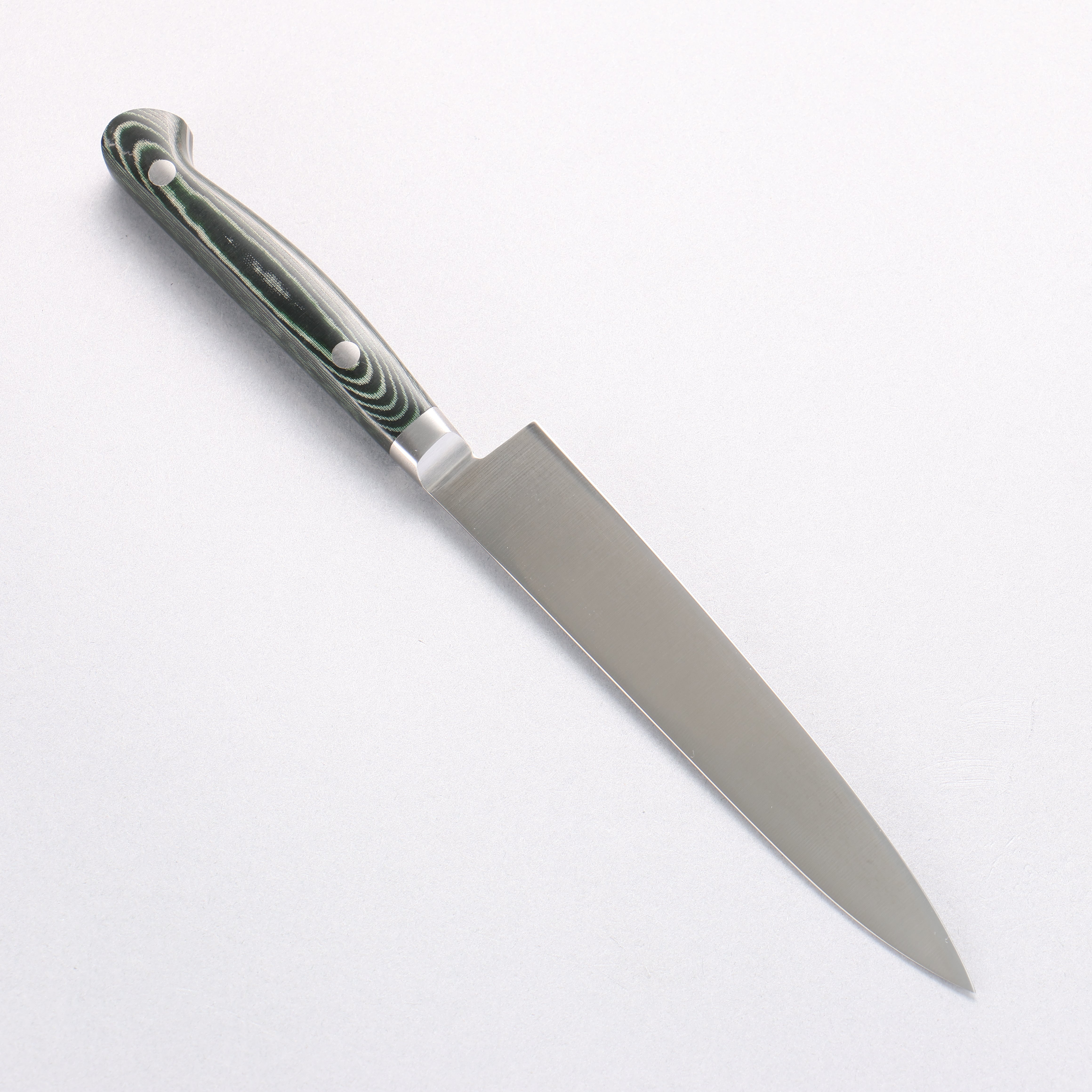 堺 孝行 大廚系列 大廚系列 瑞典鋼 多用途小刀 150mm 綠米卡塔(樹脂複合材料) 握把 - 清助刃物