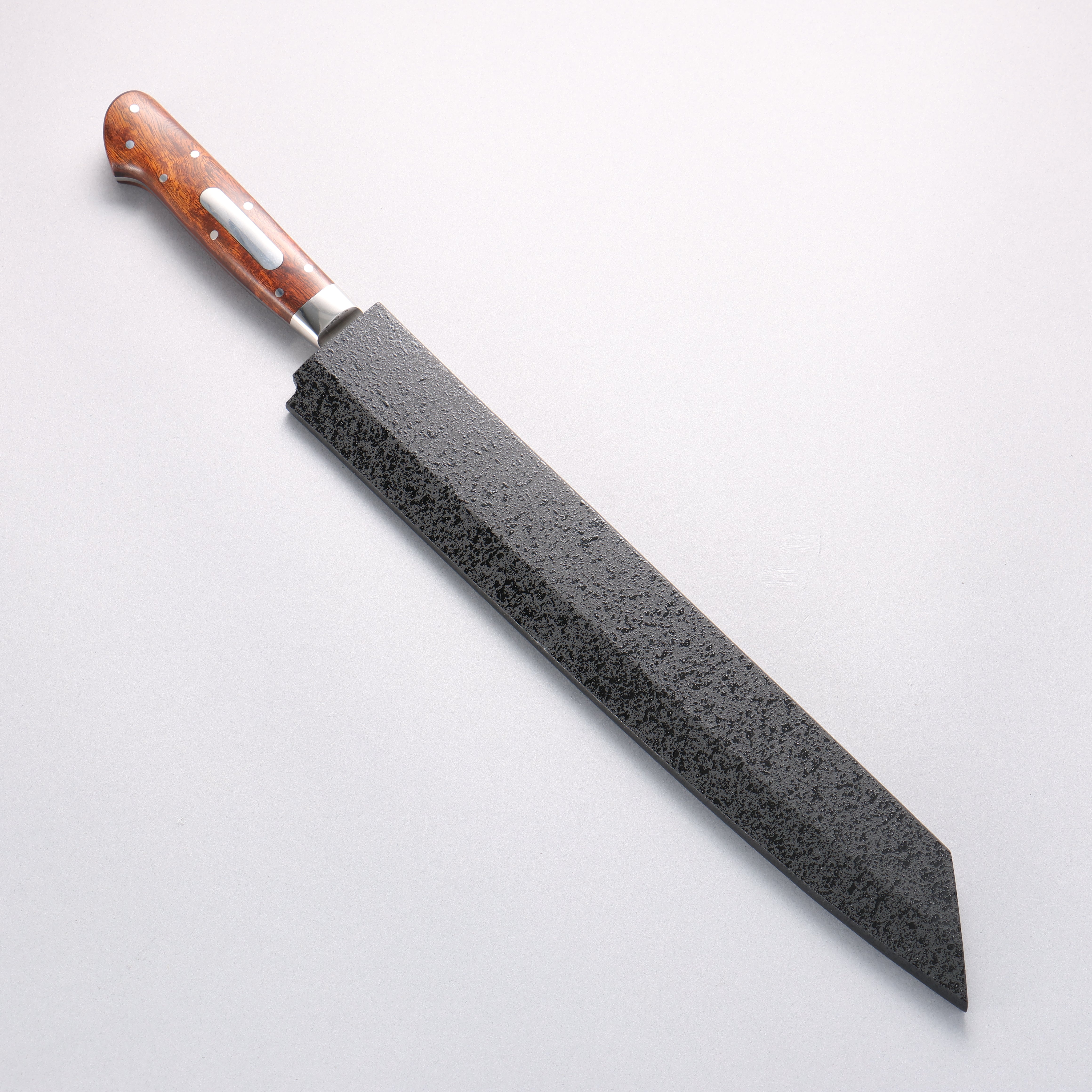 堺 孝行 大廚系列 瑞典鋼 切付柳刃 260mm 沙漠鐵木(杉原型) 握把 附刀鞘 - 清助刃物
