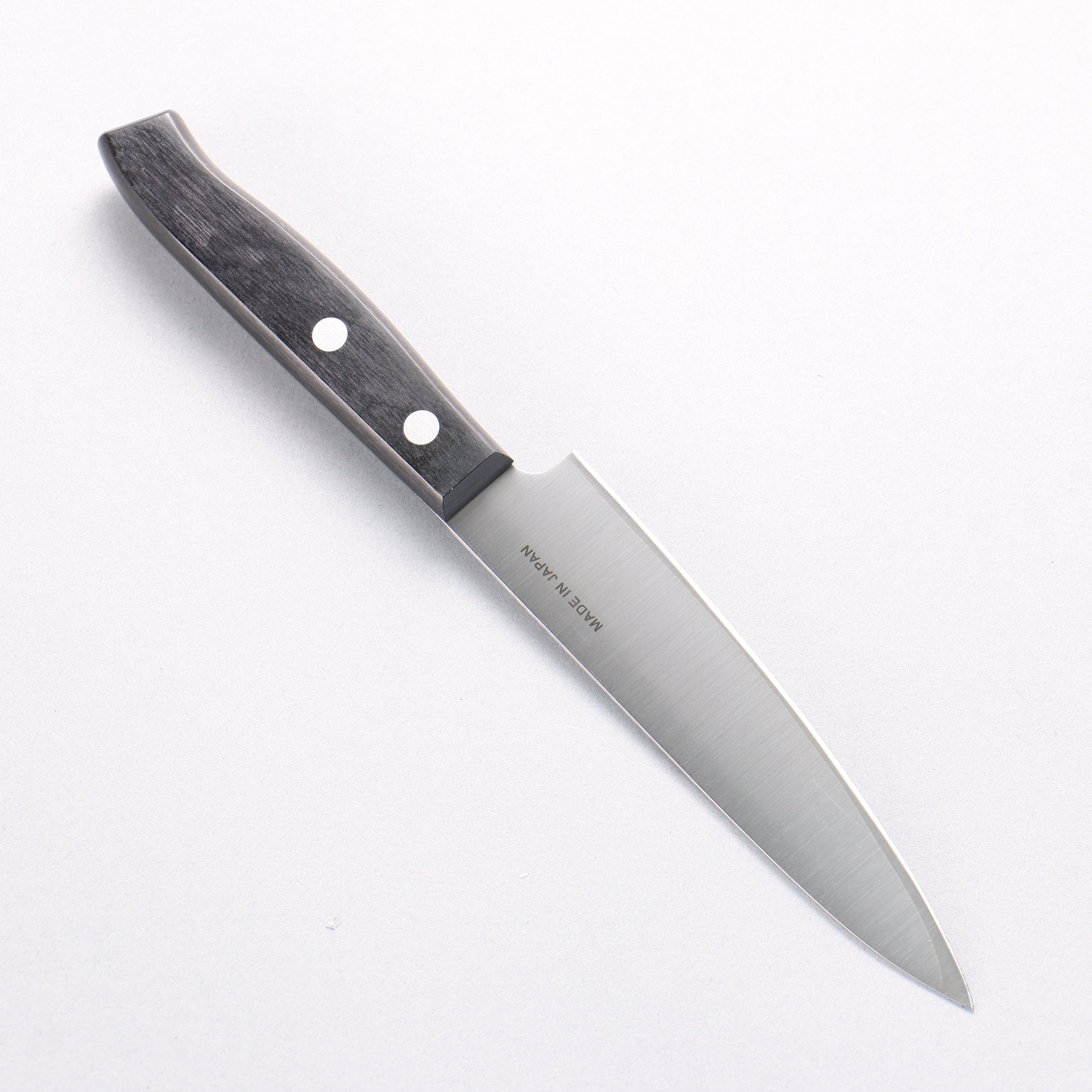 堺 孝行 Sumire VG10 多用途小刀 130mm 黑合成木 握把 - 清助刃物