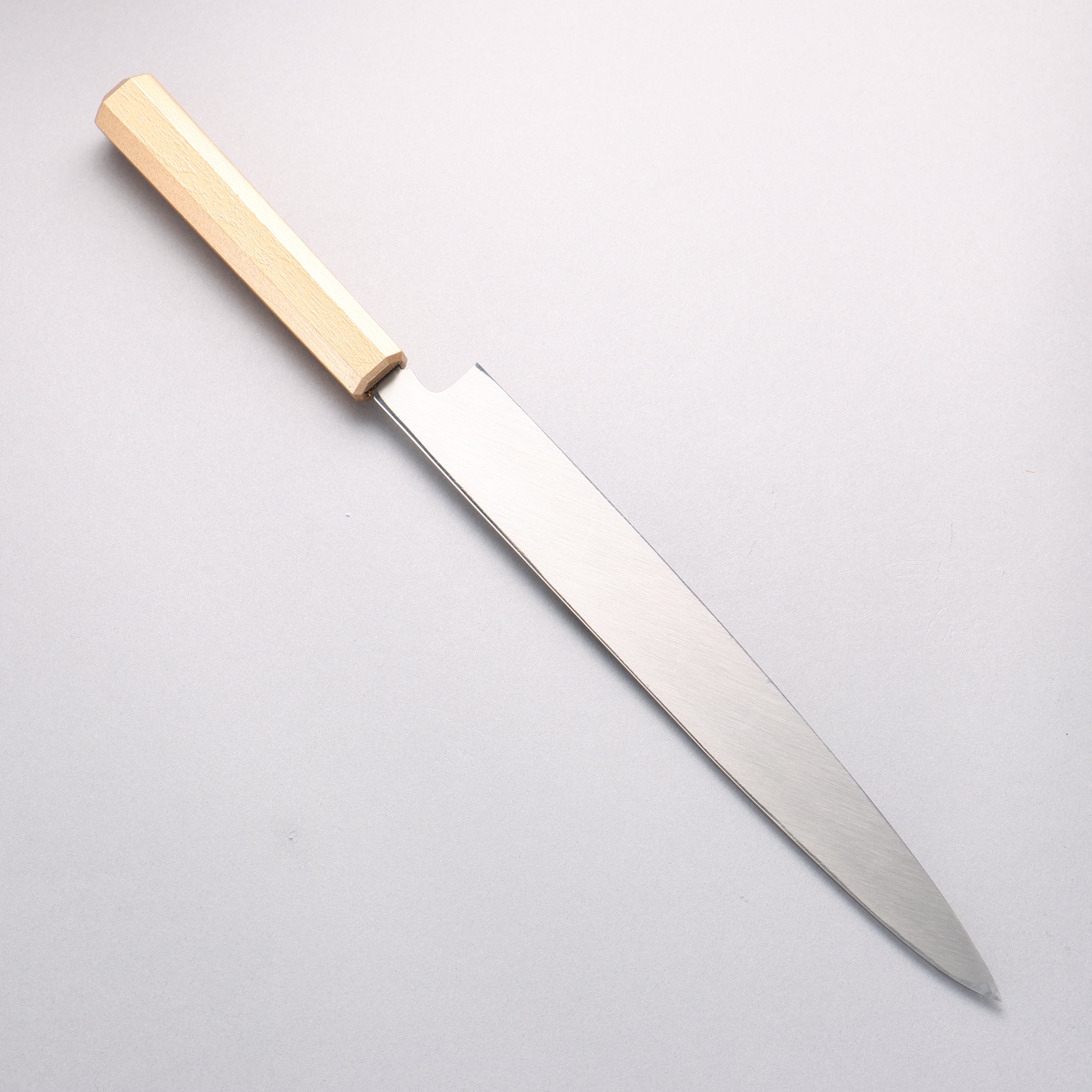 堺 孝行 七色 INOX 鉬鋼 柳刃 270mm ABS 樹脂(金色珠光)握把 - 清助刃物