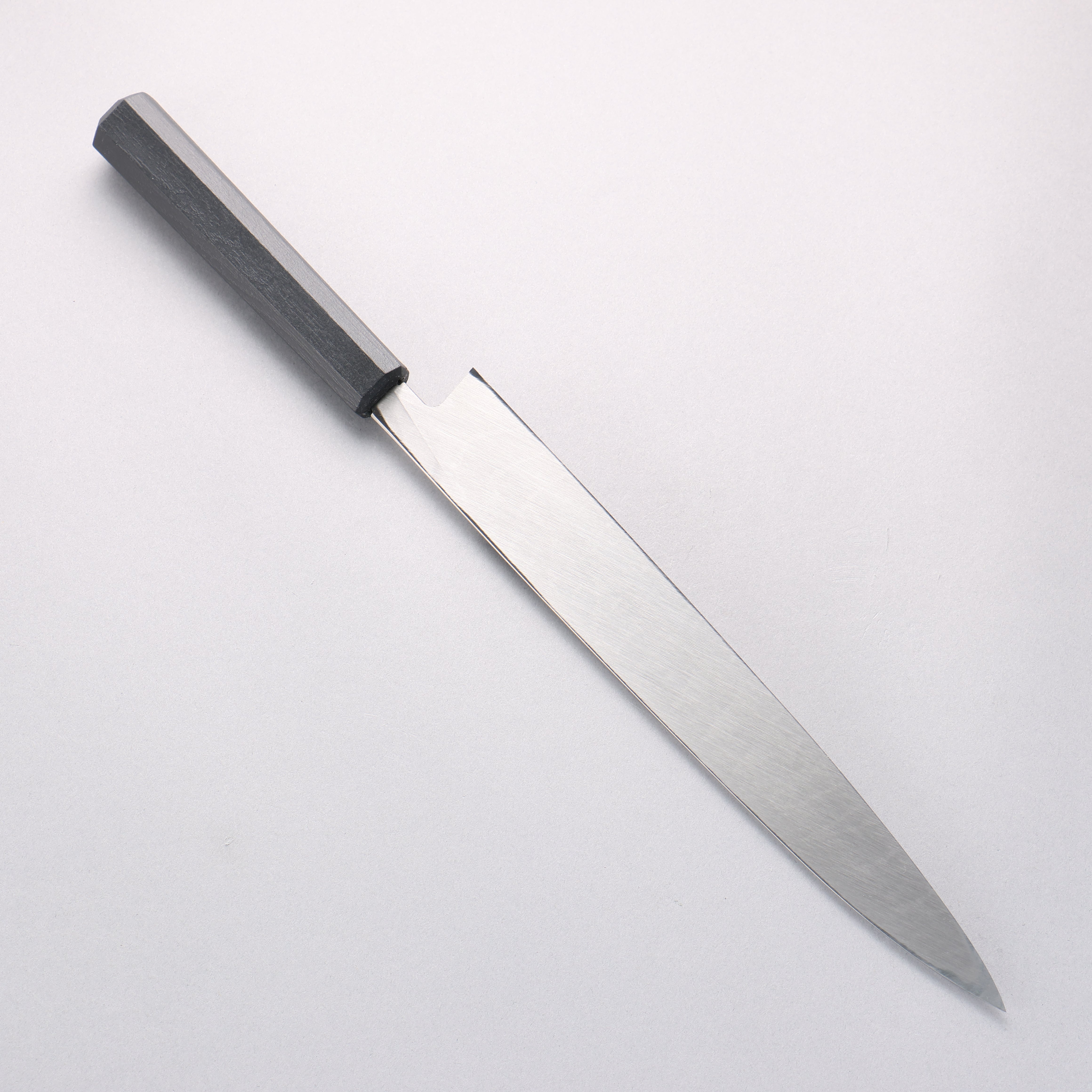 堺 孝行 七色 INOX 鉬鋼 柳刃 270mm ABS 樹脂(乾漆墨黑)握把 - 清助刃物