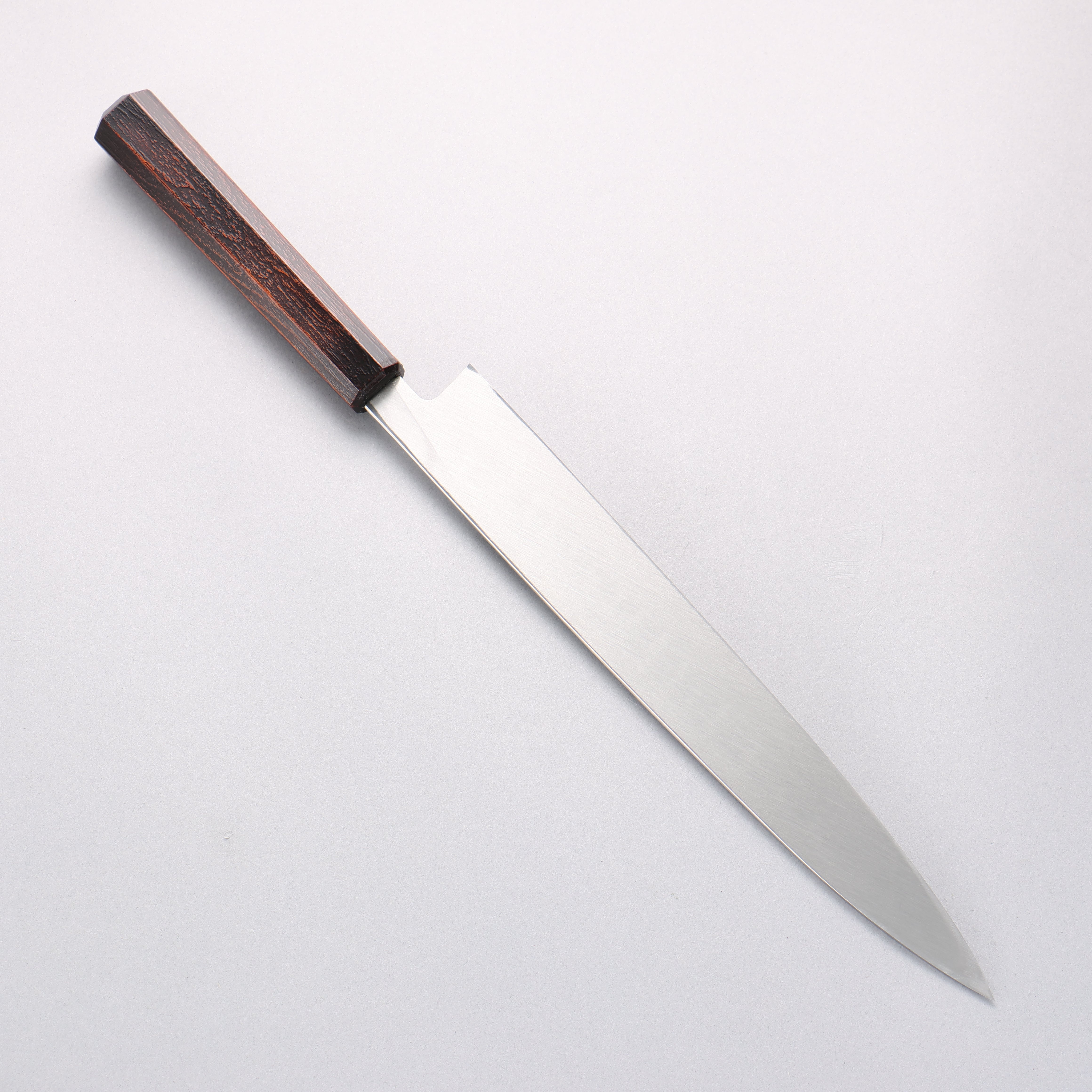 堺 孝行 七色 INOX 鉬鋼 柳刃 270mm ABS 樹脂(復古木紋)握把 - 清助刃物