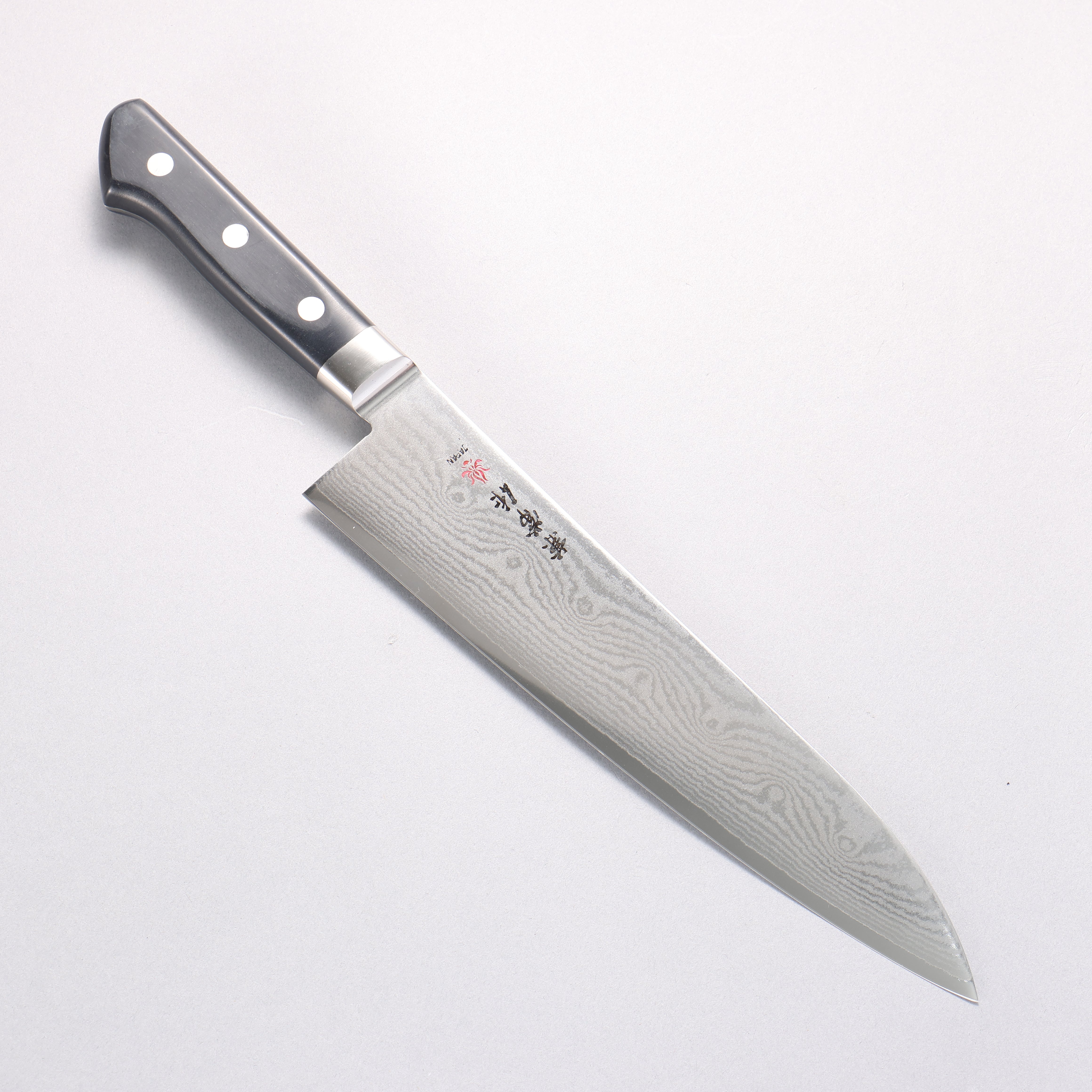 兼常 VG10 33層 大馬士革紋 牛刀 240mm 塑膠握把 - 清助刃物