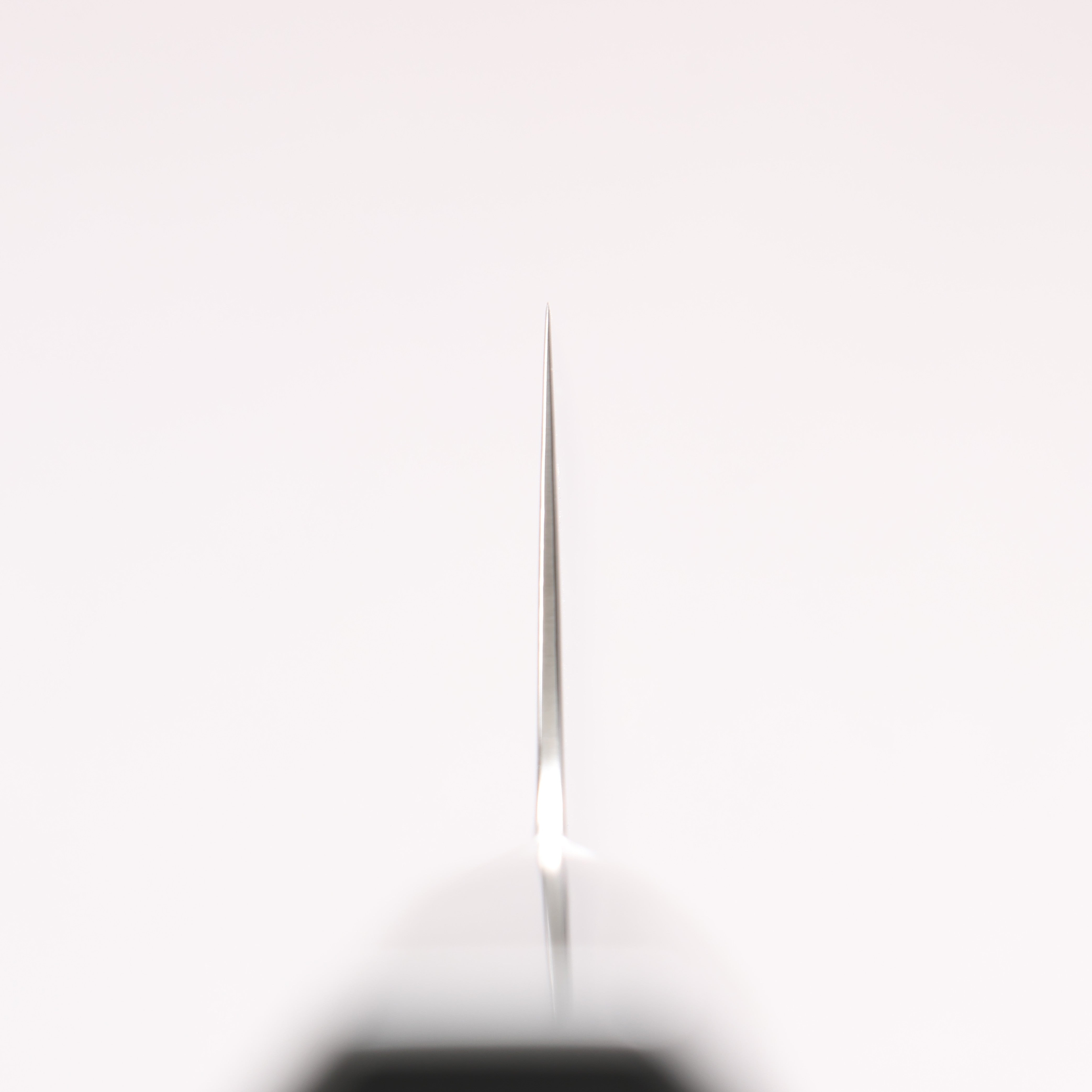 堺 孝行 青海波 Böhler SP 鋼 45層大馬士革紋 打磨處理 劍型牛刀 190mm 黑合成木 握把 - 清助刃物