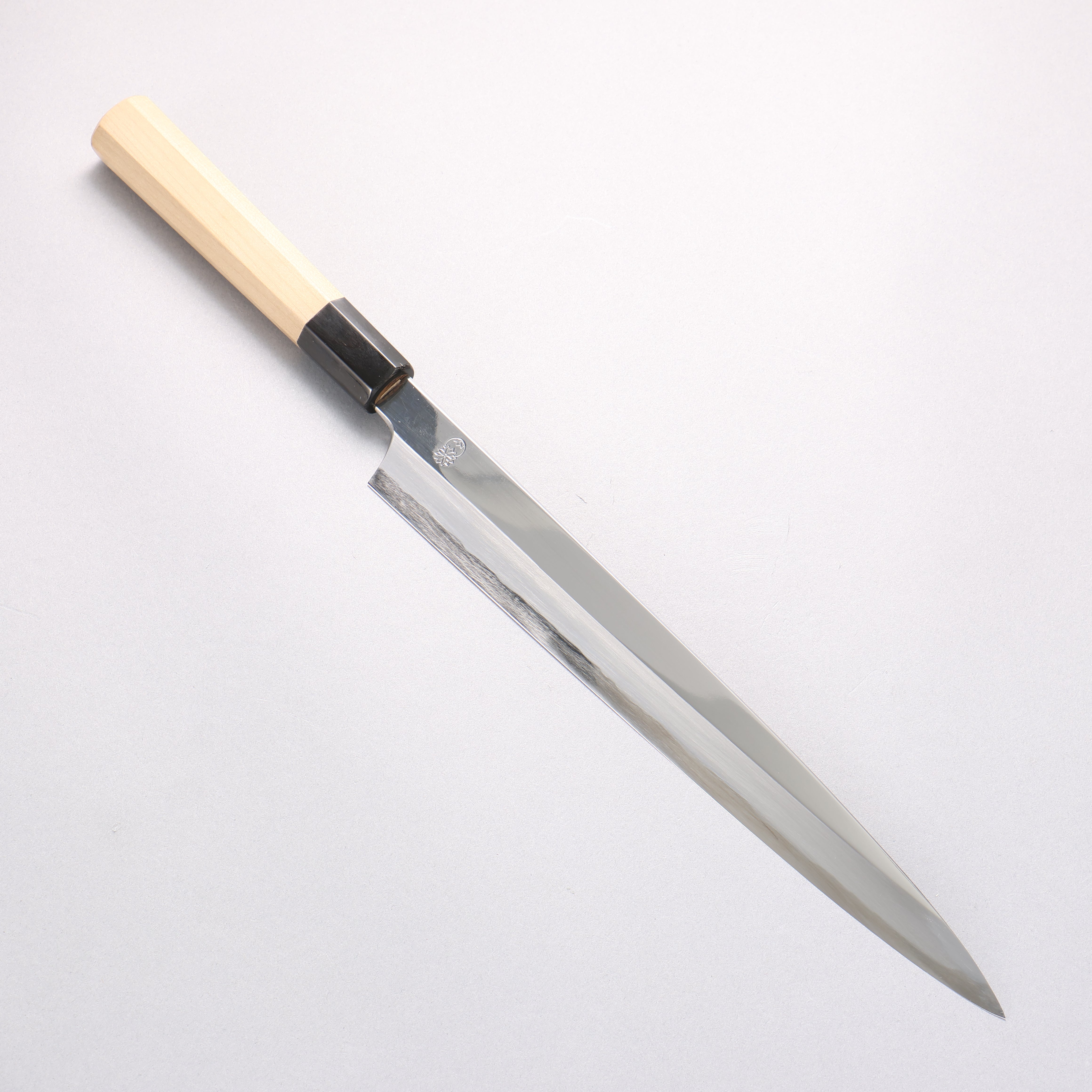 重陽 白鋼 鏡面處理 柳刃 270mm - 清助刃物