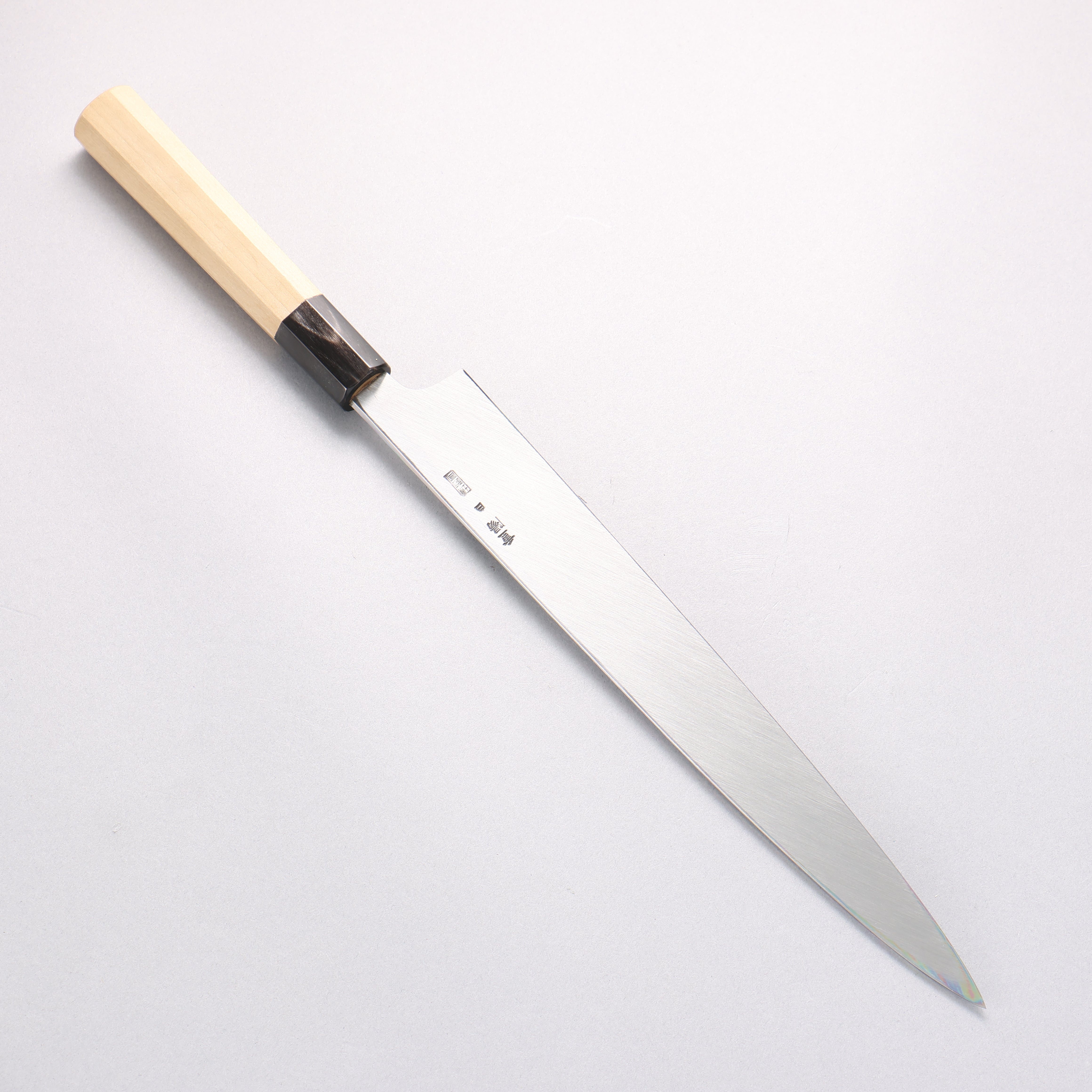 重陽 白鋼 鏡面處理 柳刃 270mm - 清助刃物