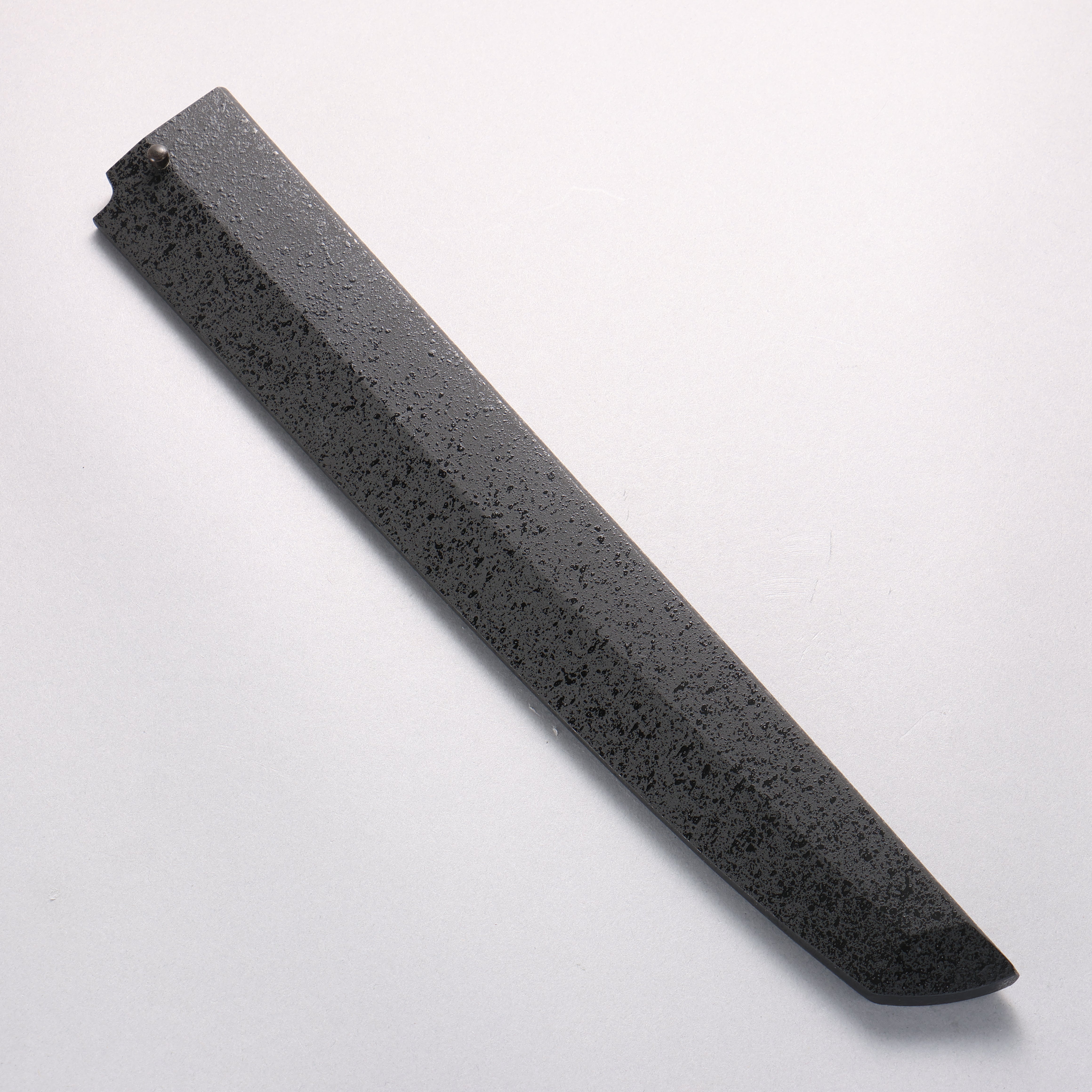 堺 孝行 水本燒 白鋼二號 鏡面處理 先丸柳刃 300mm 雞翅木(兩側帶水牛環型設計) 握把 附刀鞘 - 清助刃物