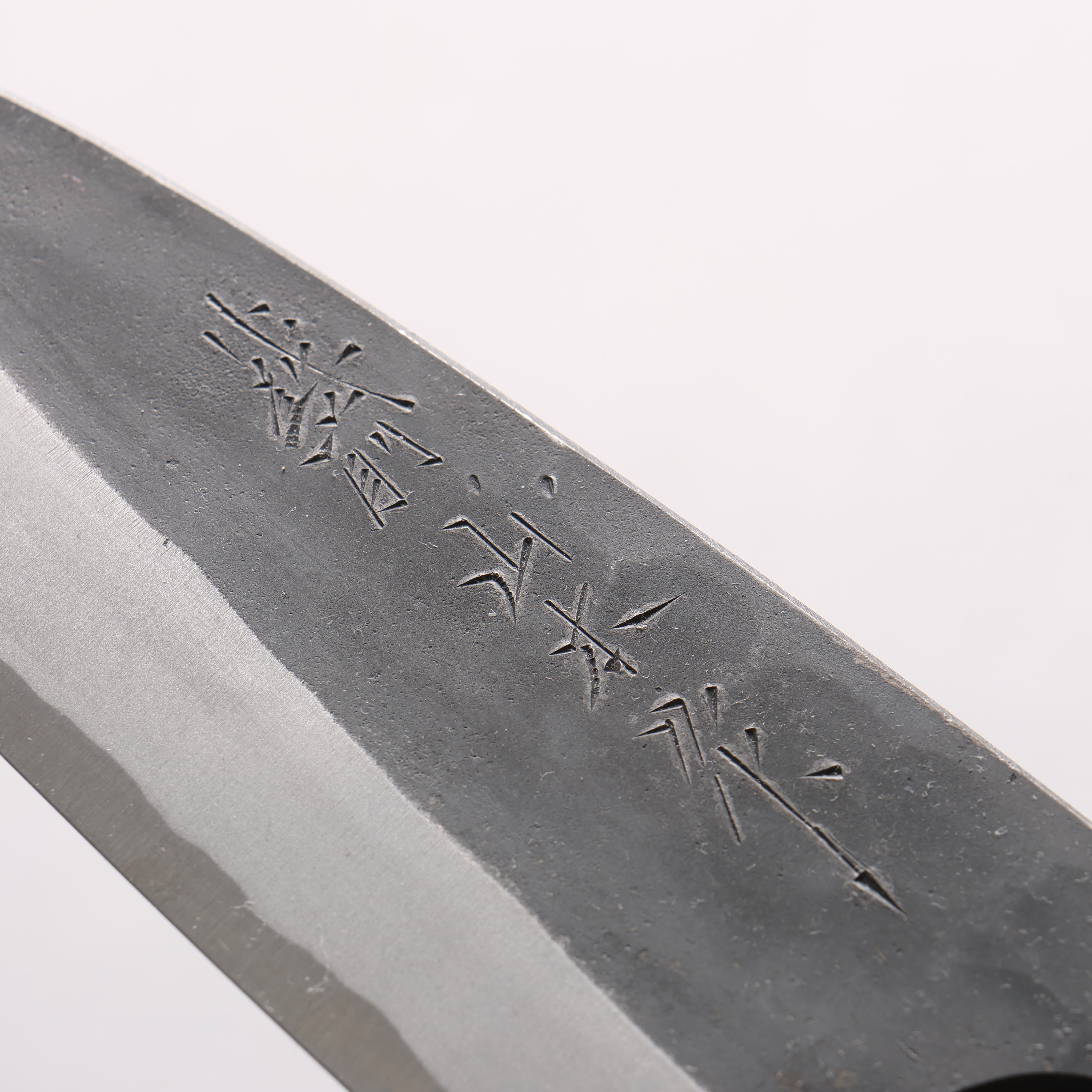 山本 直 白鋼二號 黑打 兩出刃 150mm Kebony 握把 - 清助刃物