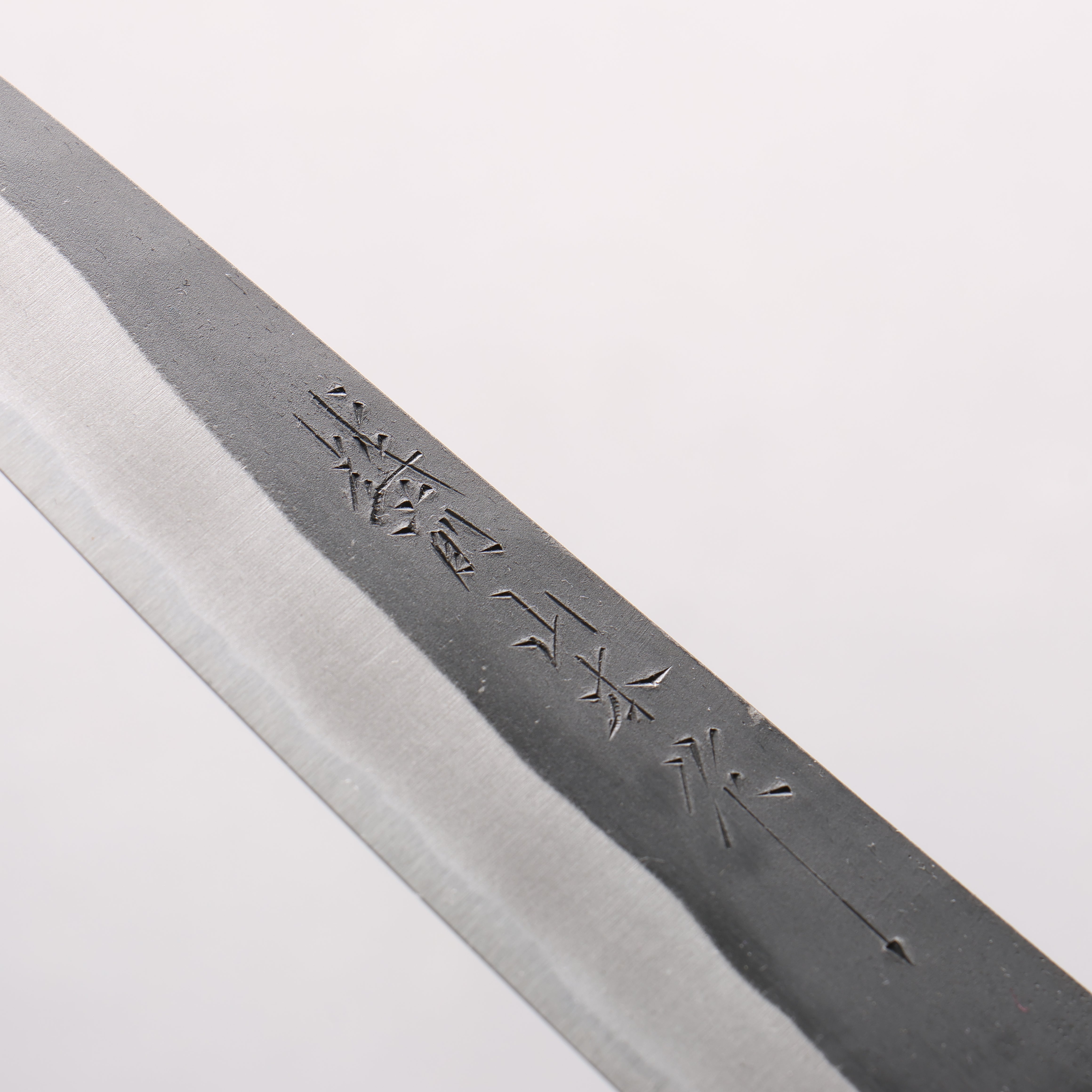 山本 直 安來青鋼 黑打 多用途小刀 150mm 核桃木 握把 - 清助刃物