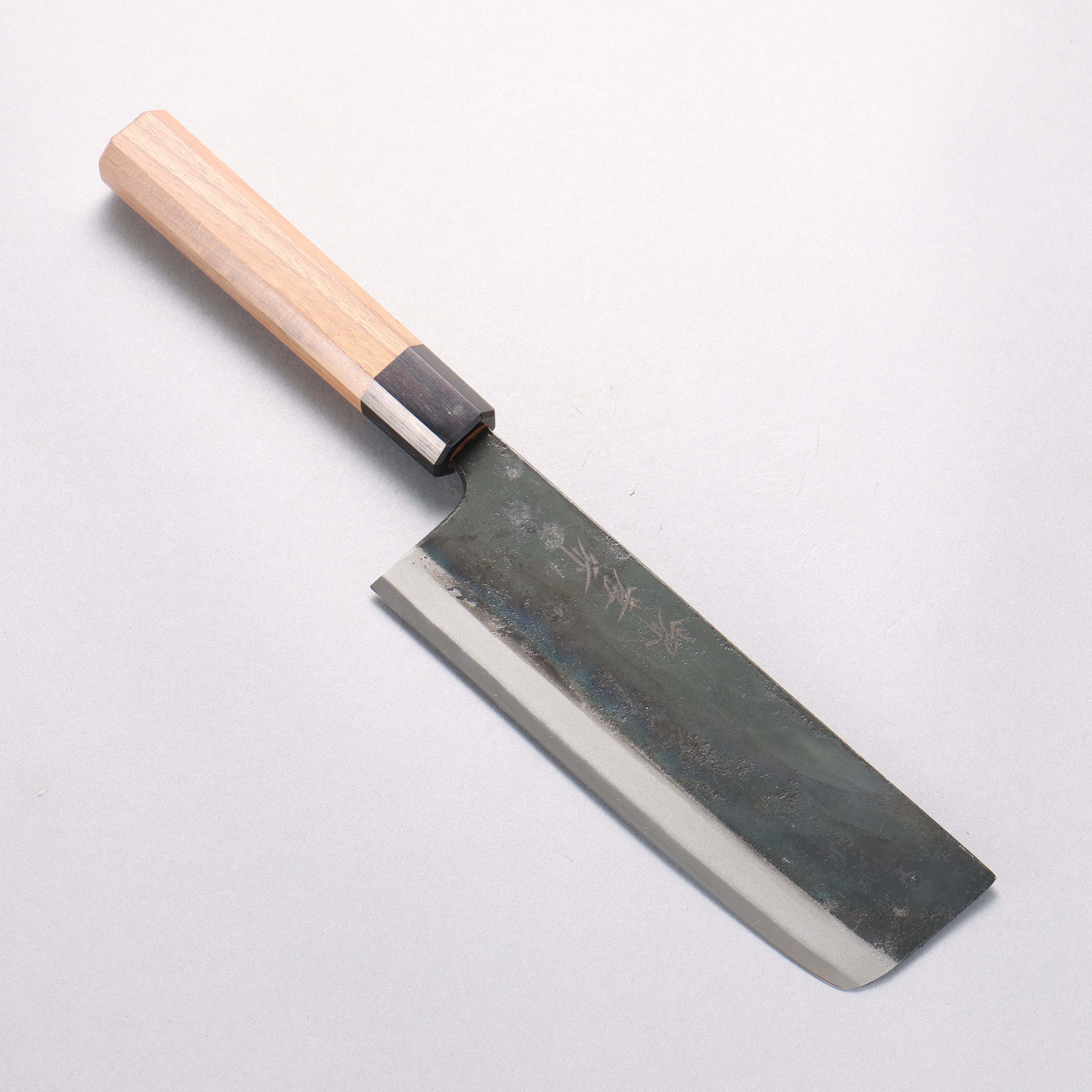 堺 孝行 青鋼二號 黑打 菜切 170mm - 清助刃物