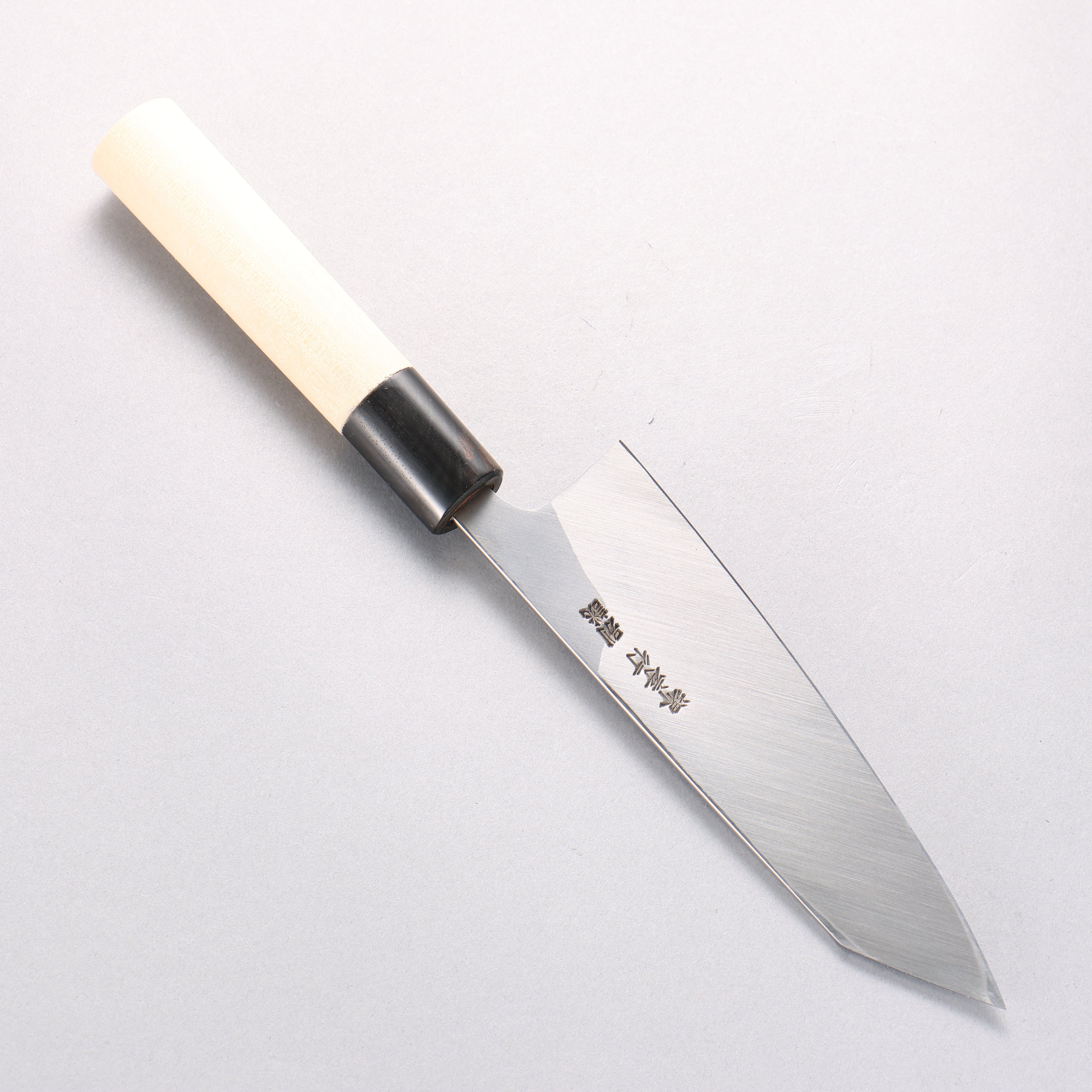 堺 孝行 特上 白鋼二號 切付出刃 150mm 木蘭握把 - 清助刃物
