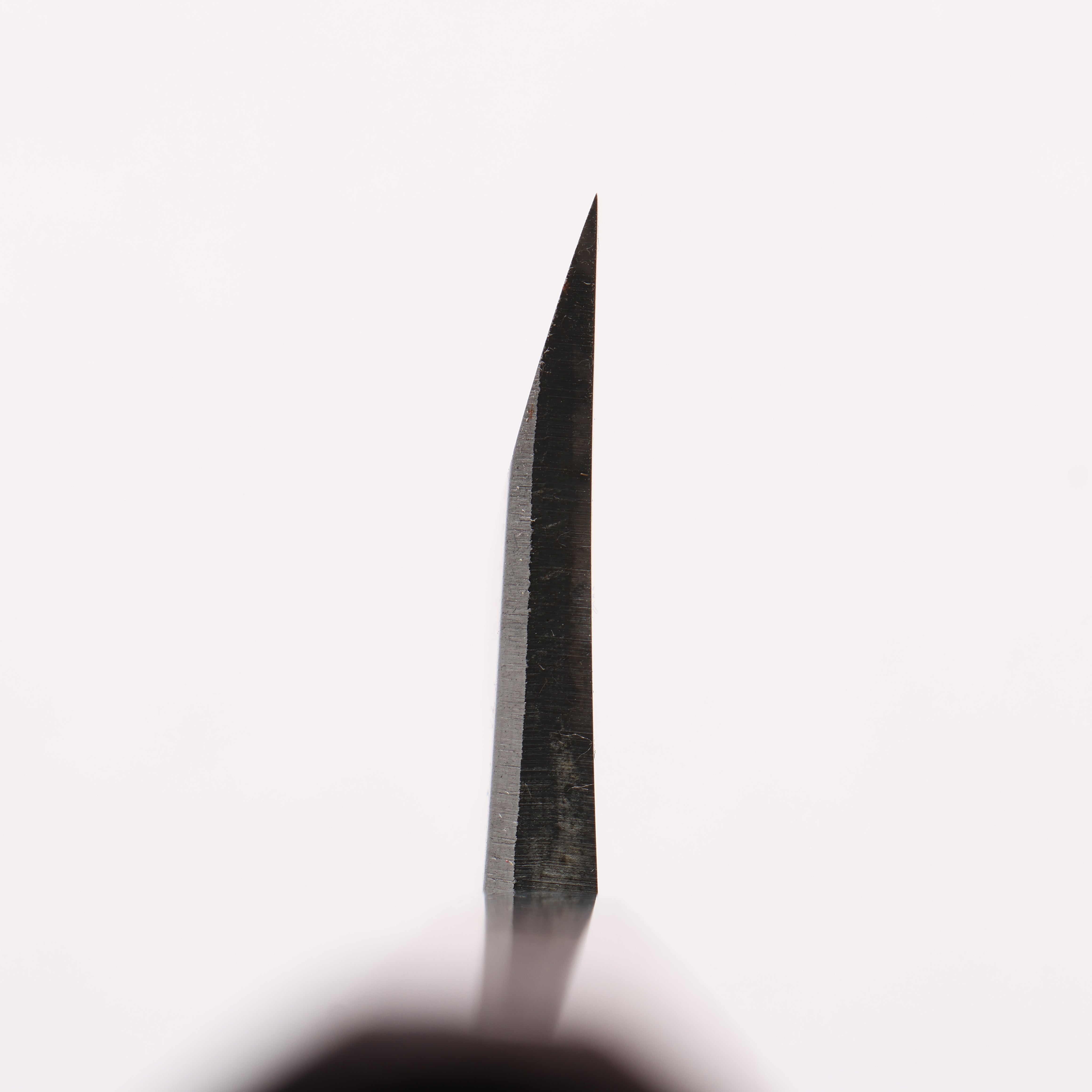北岡 英雄 青鋼二號 大馬士革紋 出刃 150mm 紫檀木 握把 - 清助刃物