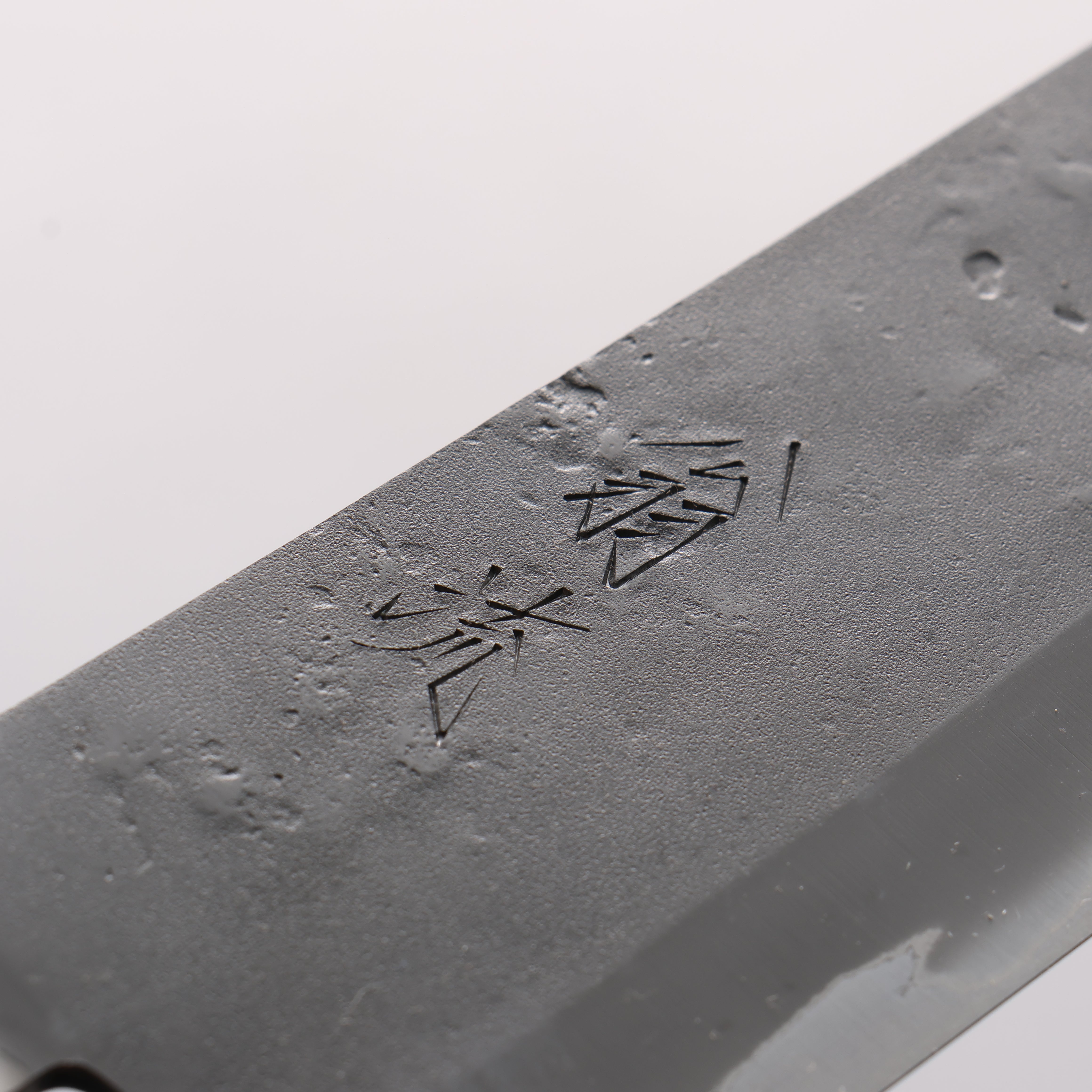 翁流 青鋼 梨地 三德刀 170mm 核桃木 握把 SN-03 - 清助刃物