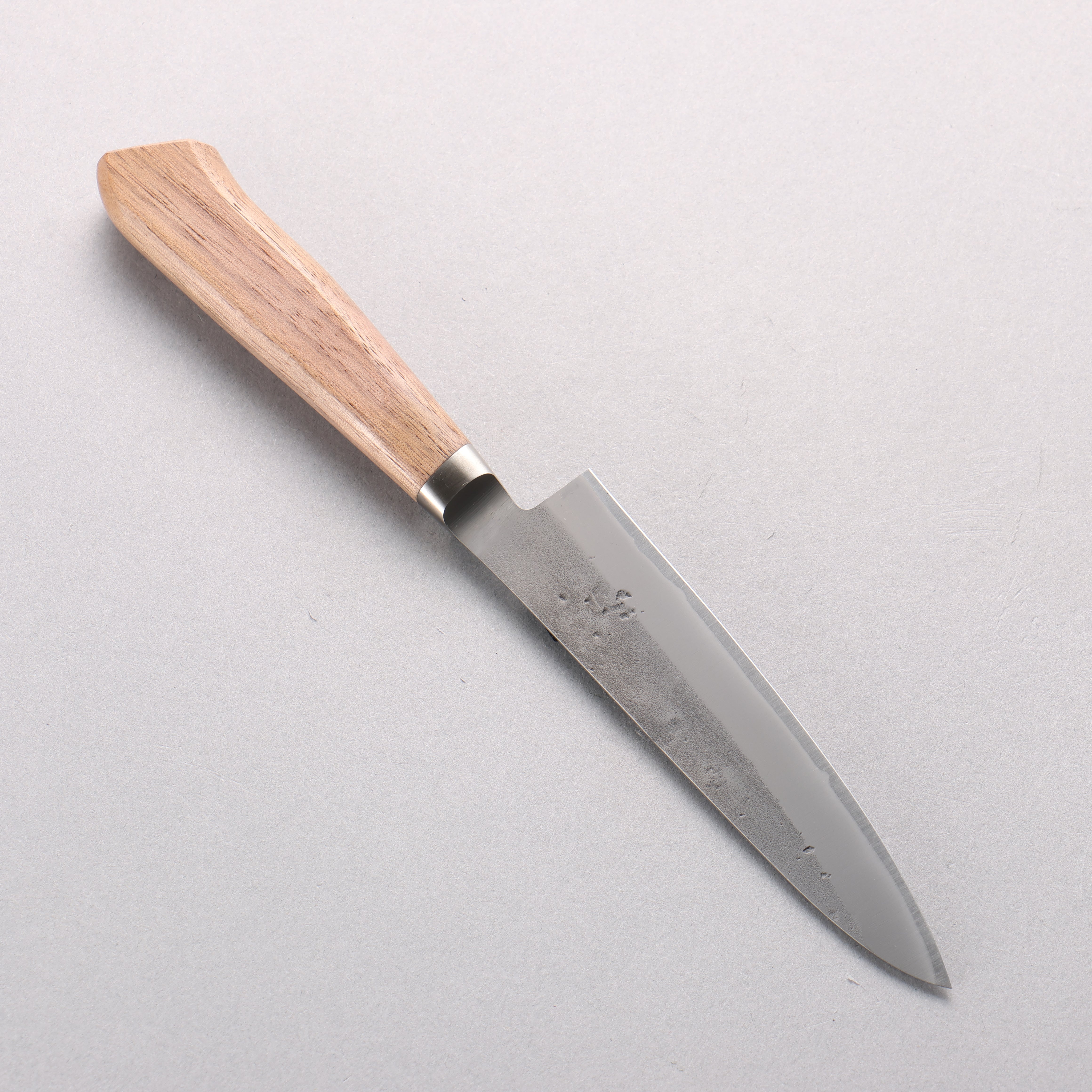 翁流 青鋼 梨地 多用途小刀 125mm 核桃木 握把 SN-05 - 清助刃物