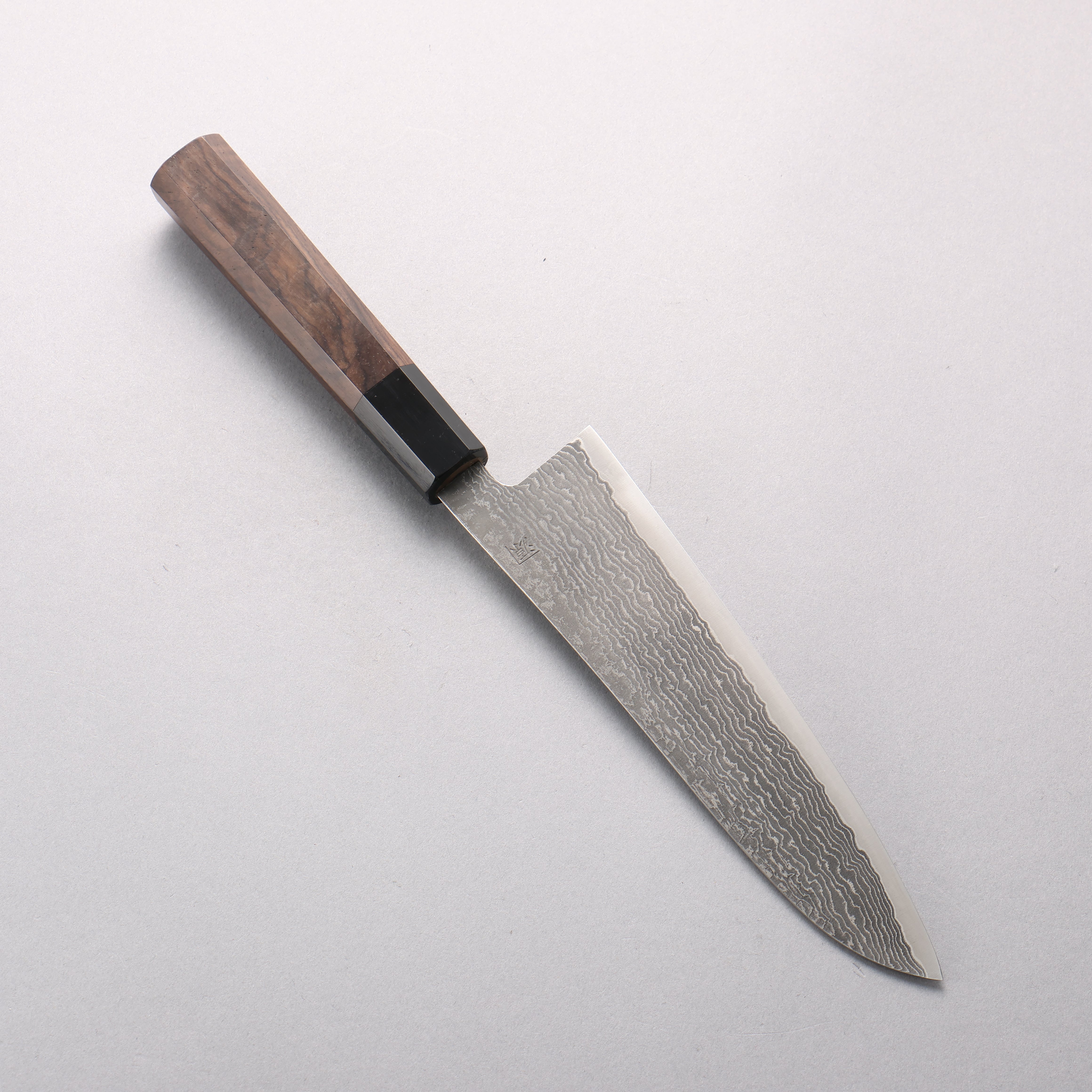 田中 誠貴 春風 SG2 大馬士革紋 牛刀 180mm 核桃木 握把 - 清助刃物