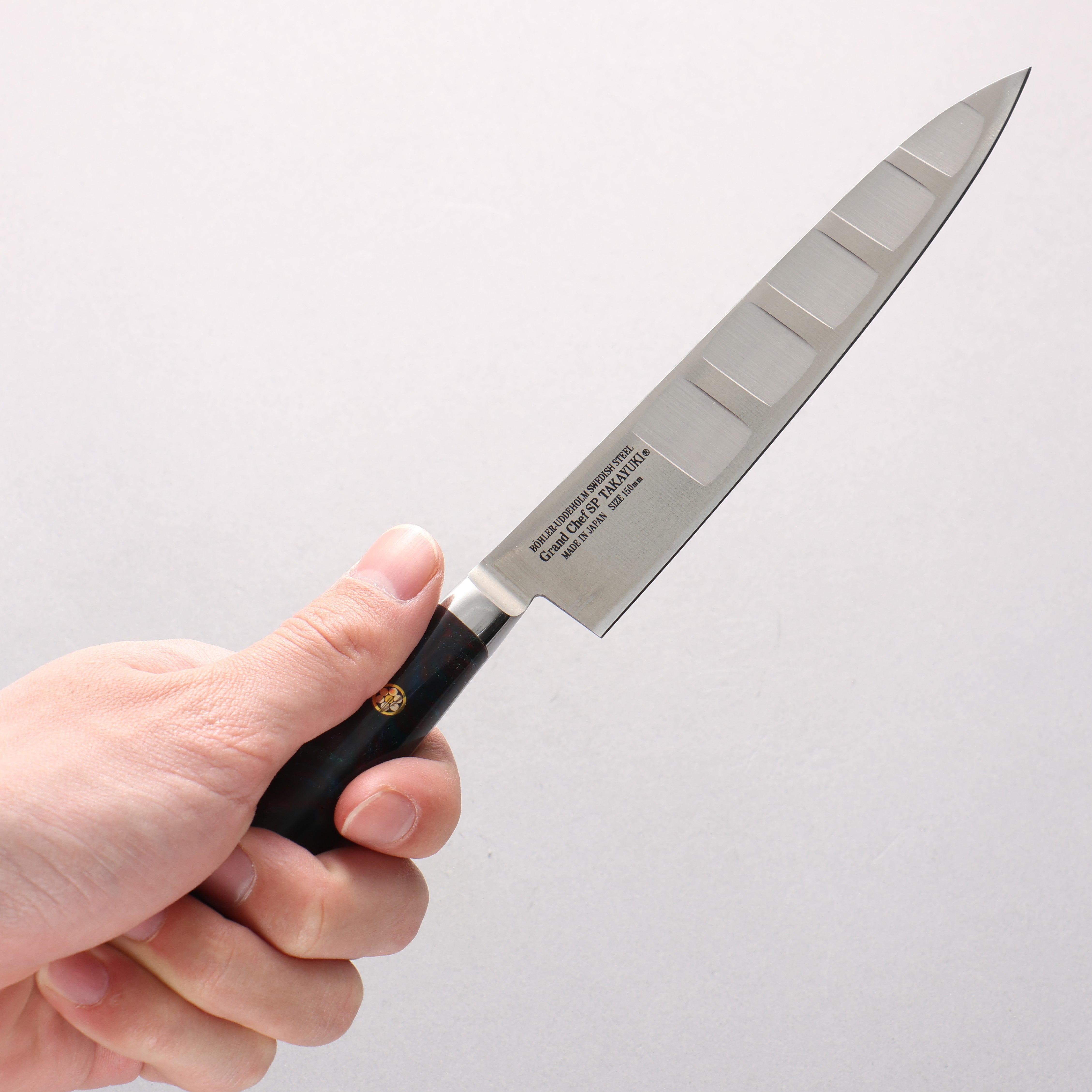 堺 孝行 大廚系列 SP 瑞典鋼 多用途小鮭魚刀 150mm SP Type III (銀河) 握把 - 清助刃物