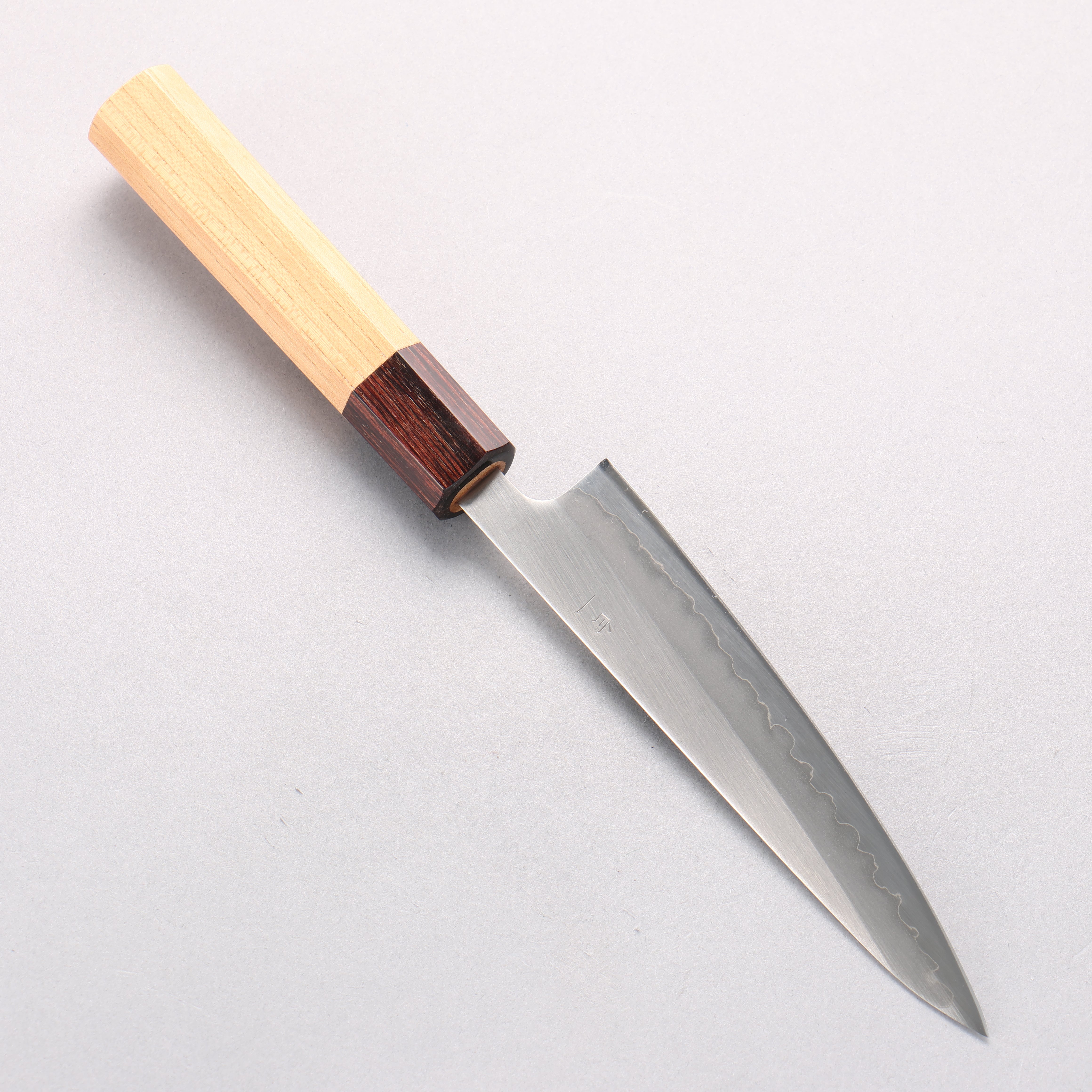 翁流 白鋼一號 多用途小刀 135mm 櫸木 握把 - 清助刃物