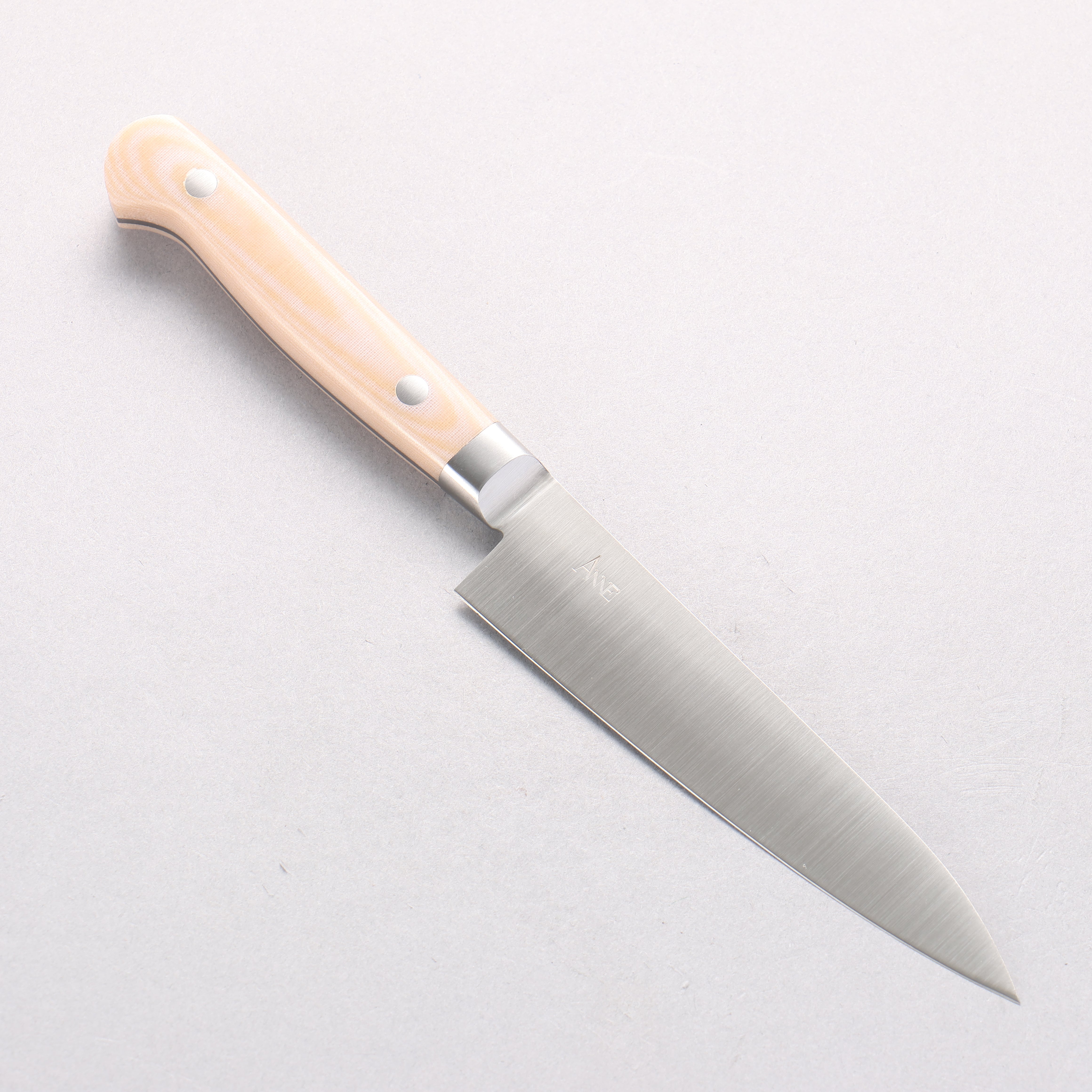 ANNE 不鏽鋼 多用途小刀 120mm 米卡塔(樹脂複合材料) 握把 - 清助刃物