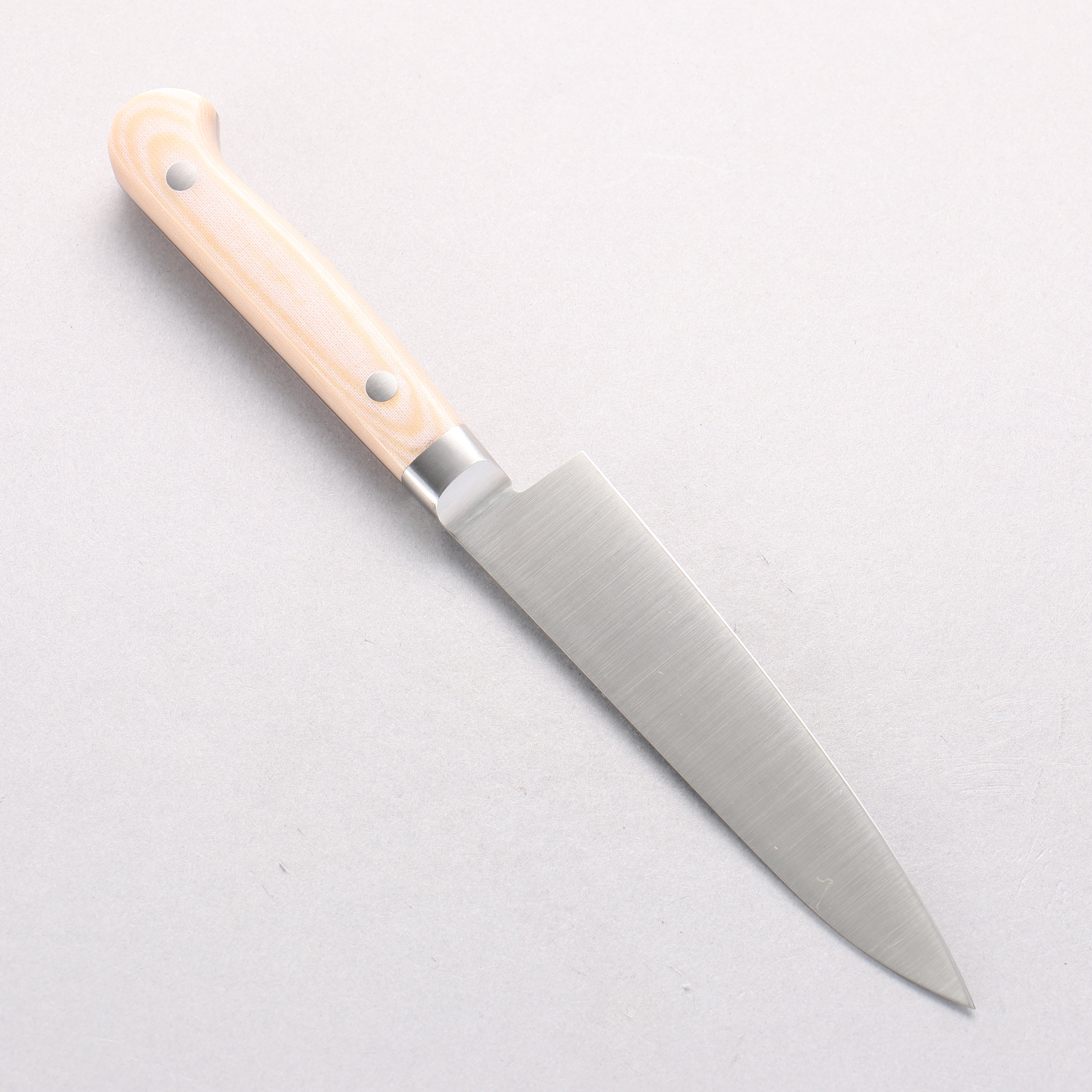 ANNE 不鏽鋼 多用途小刀 120mm 米卡塔(樹脂複合材料) 握把 - 清助刃物