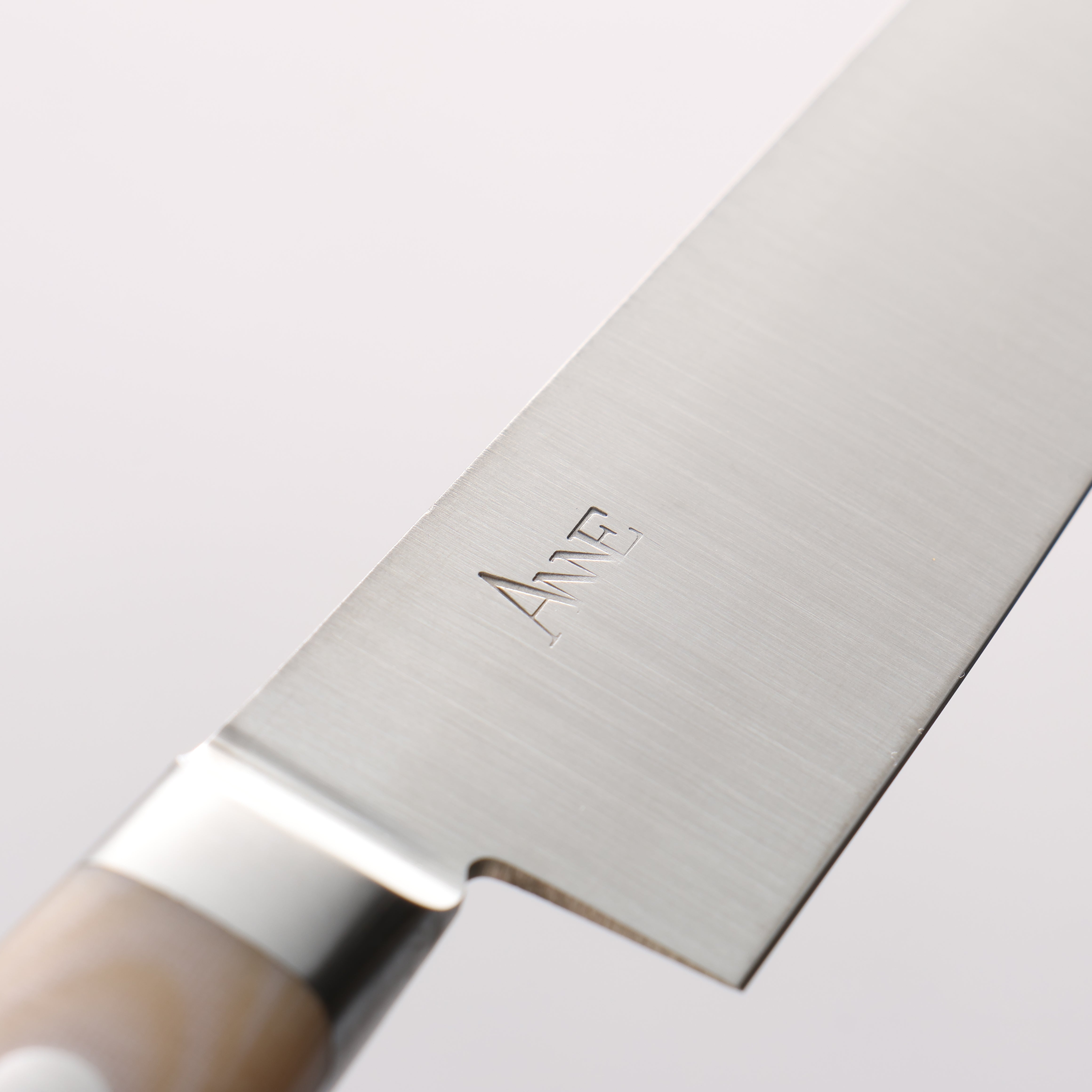 ANNE 不鏽鋼 多用途小刀 120mm 米卡塔(樹脂複合材料) 握把 - 清助刃物