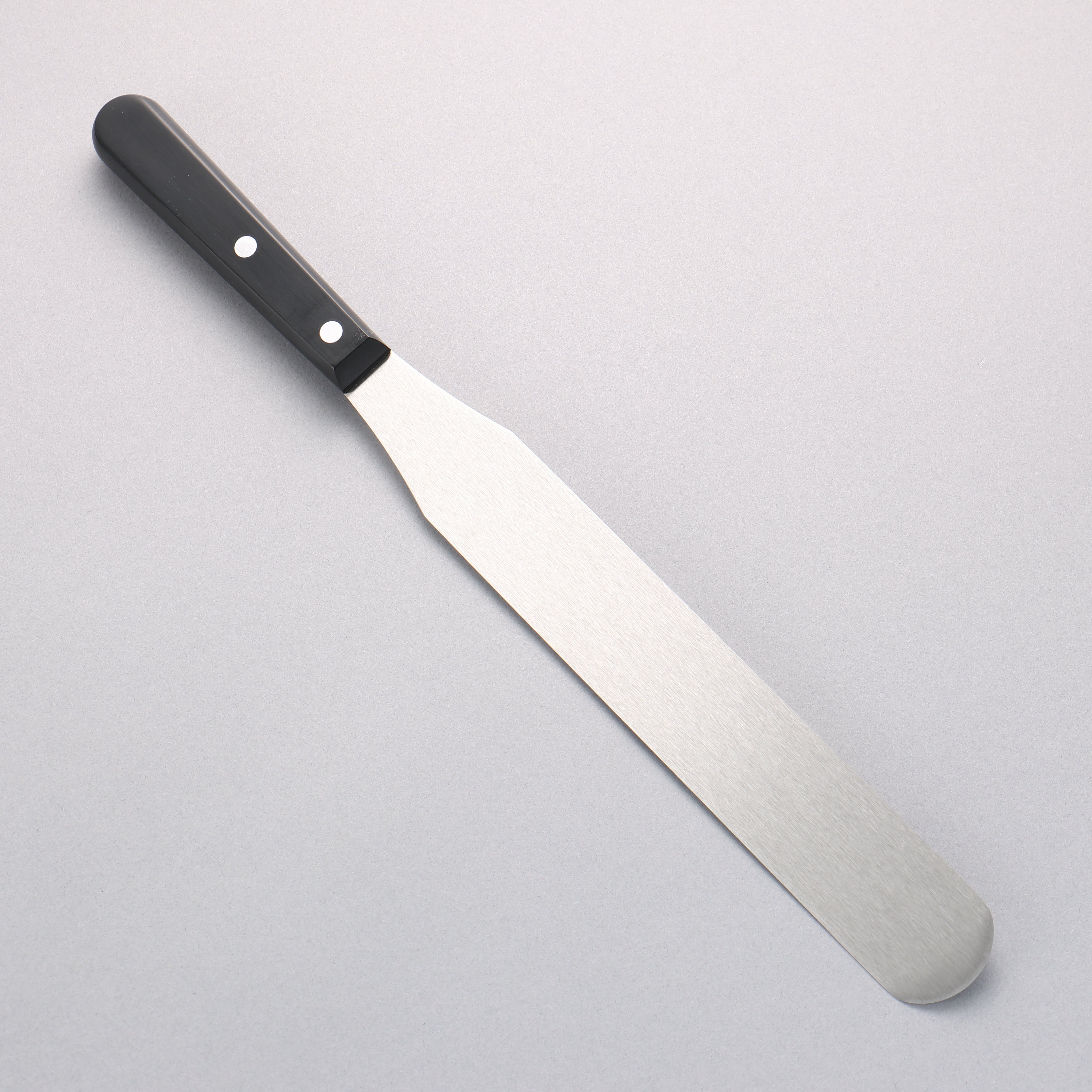 WUSTHOF 不鏽鋼 蛋糕抹刀 250mm 黑塑膠 握把 - 清助刃物