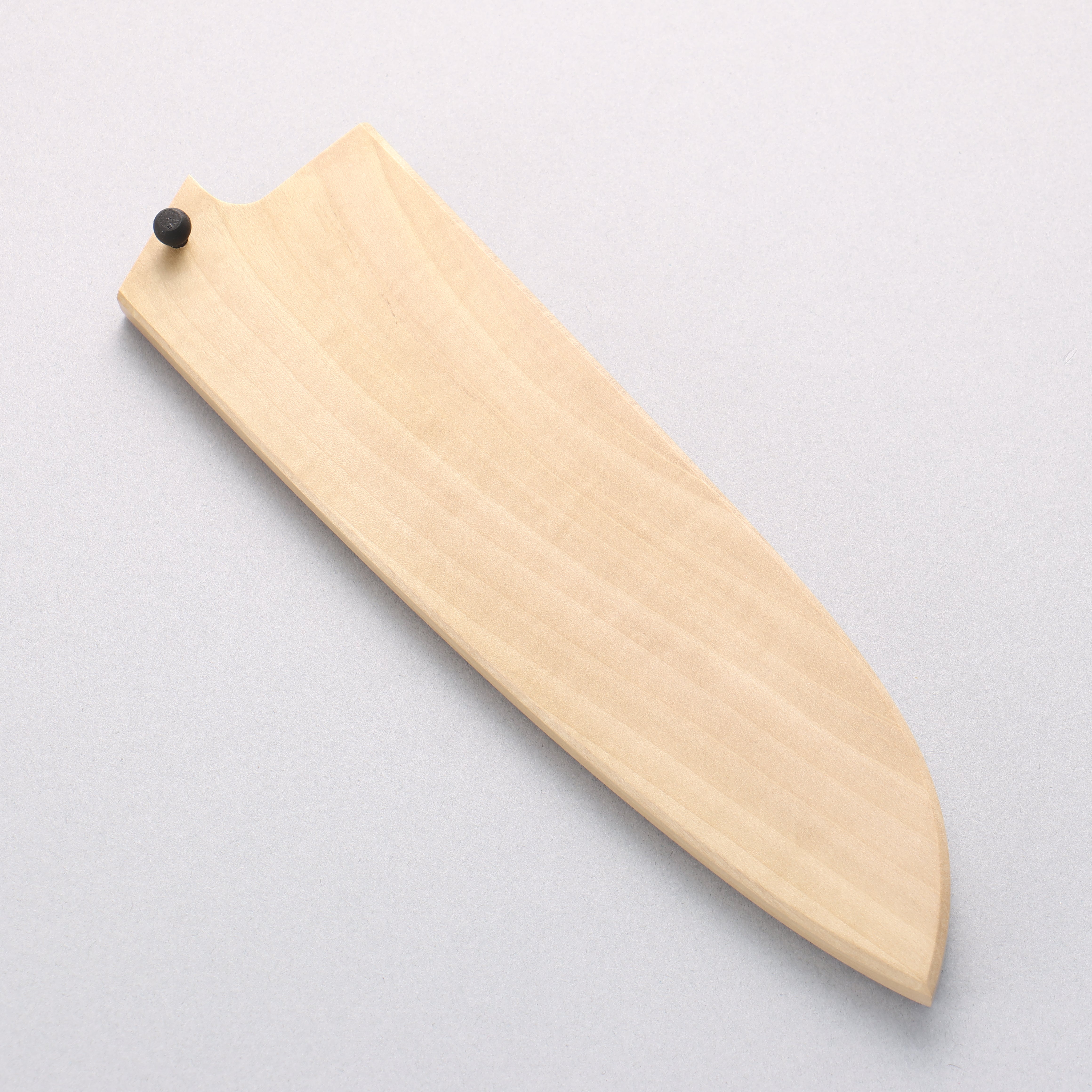 木蘭鞘 180mm 三德刀用 附合成木安全栓 - 清助刃物