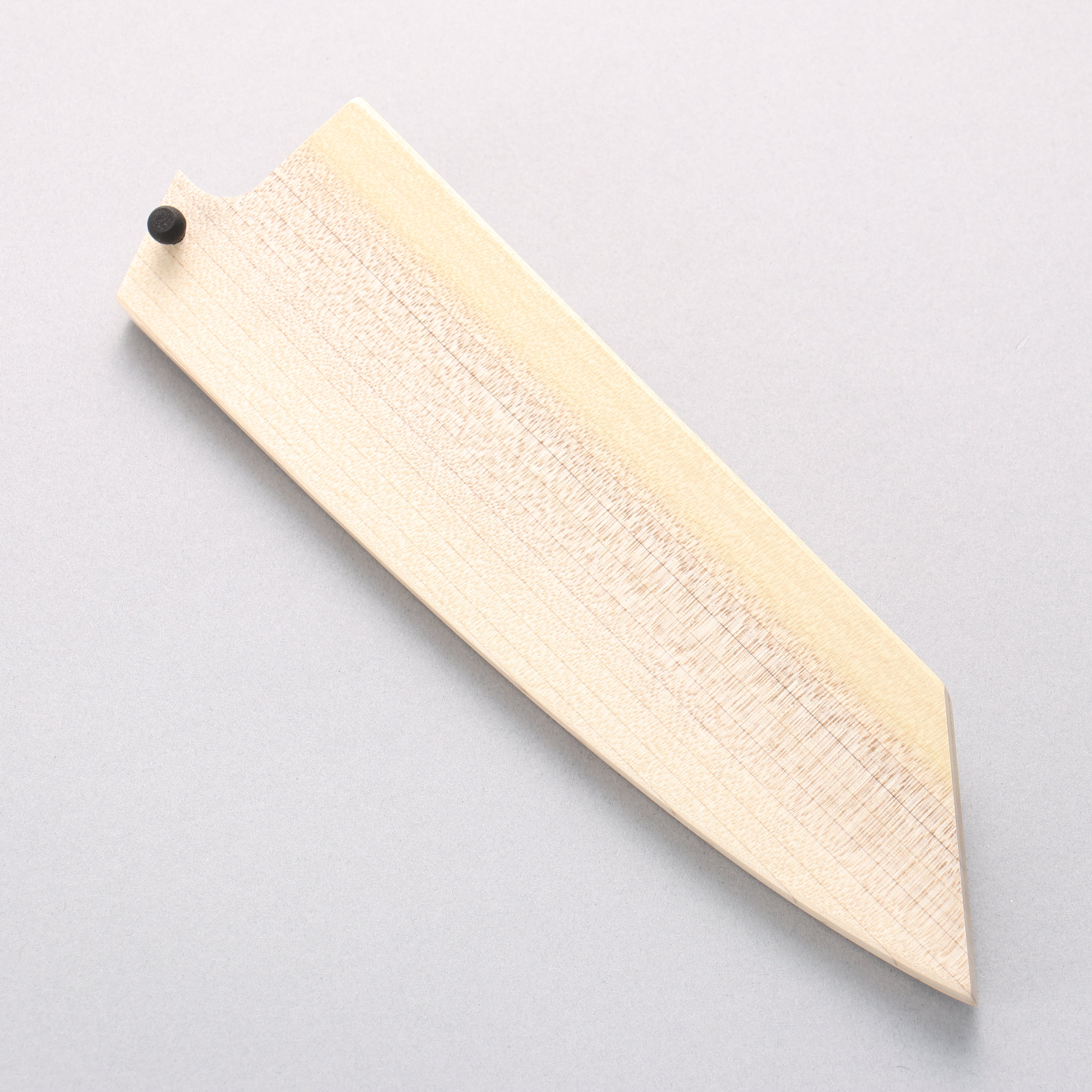 木蘭鞘 180mm 文化刀用 附合成木安全栓 - 清助刃物