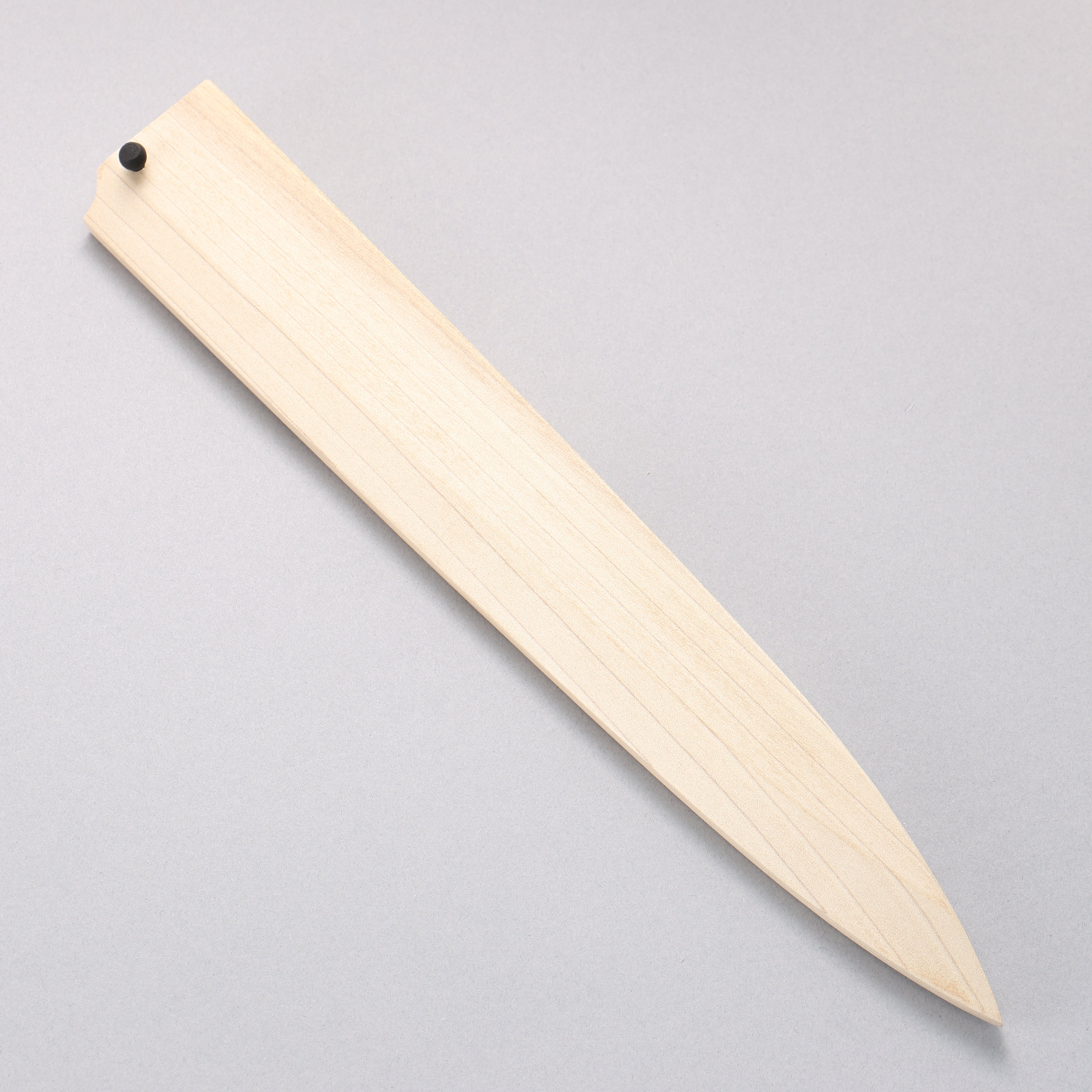 木蘭鞘 300mm 柳刃用 附合成木安全栓 - 清助刃物