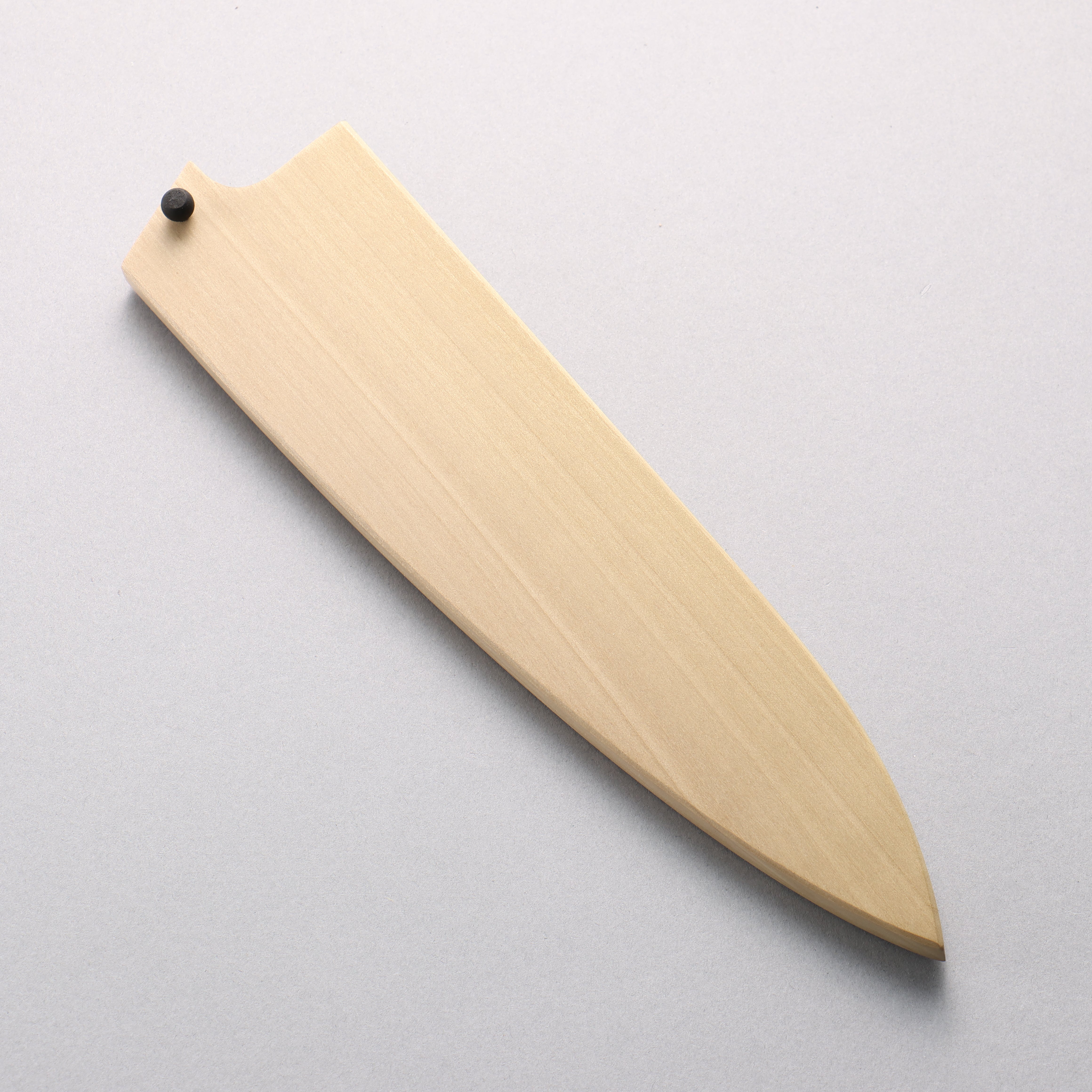 木蘭鞘 210mm 牛刀用 附合成木安全栓 - 清助刃物