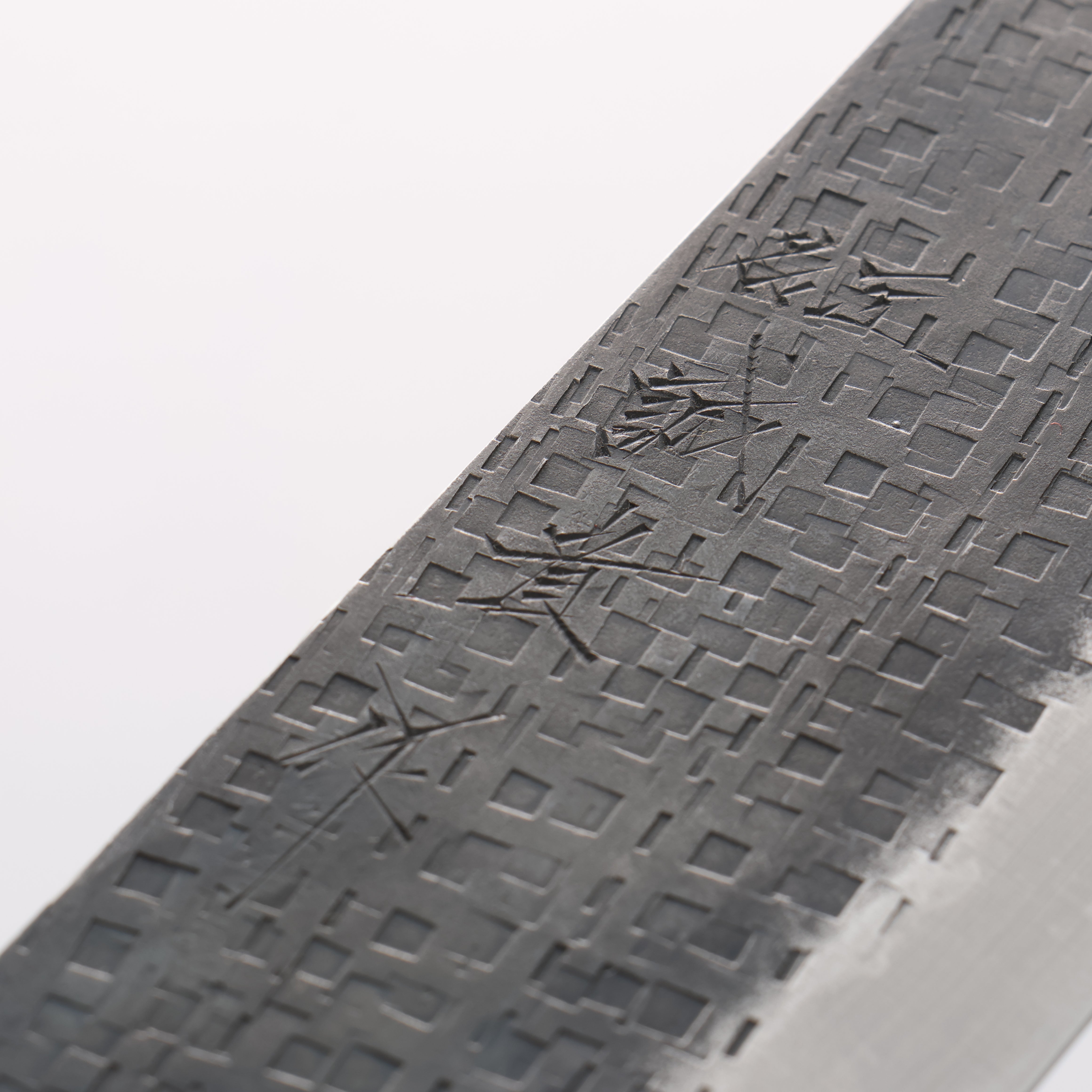 田中 誠貴 鐵火 青鋼二號 黑打 菜切 165mm 核桃木握把 - 清助刃物