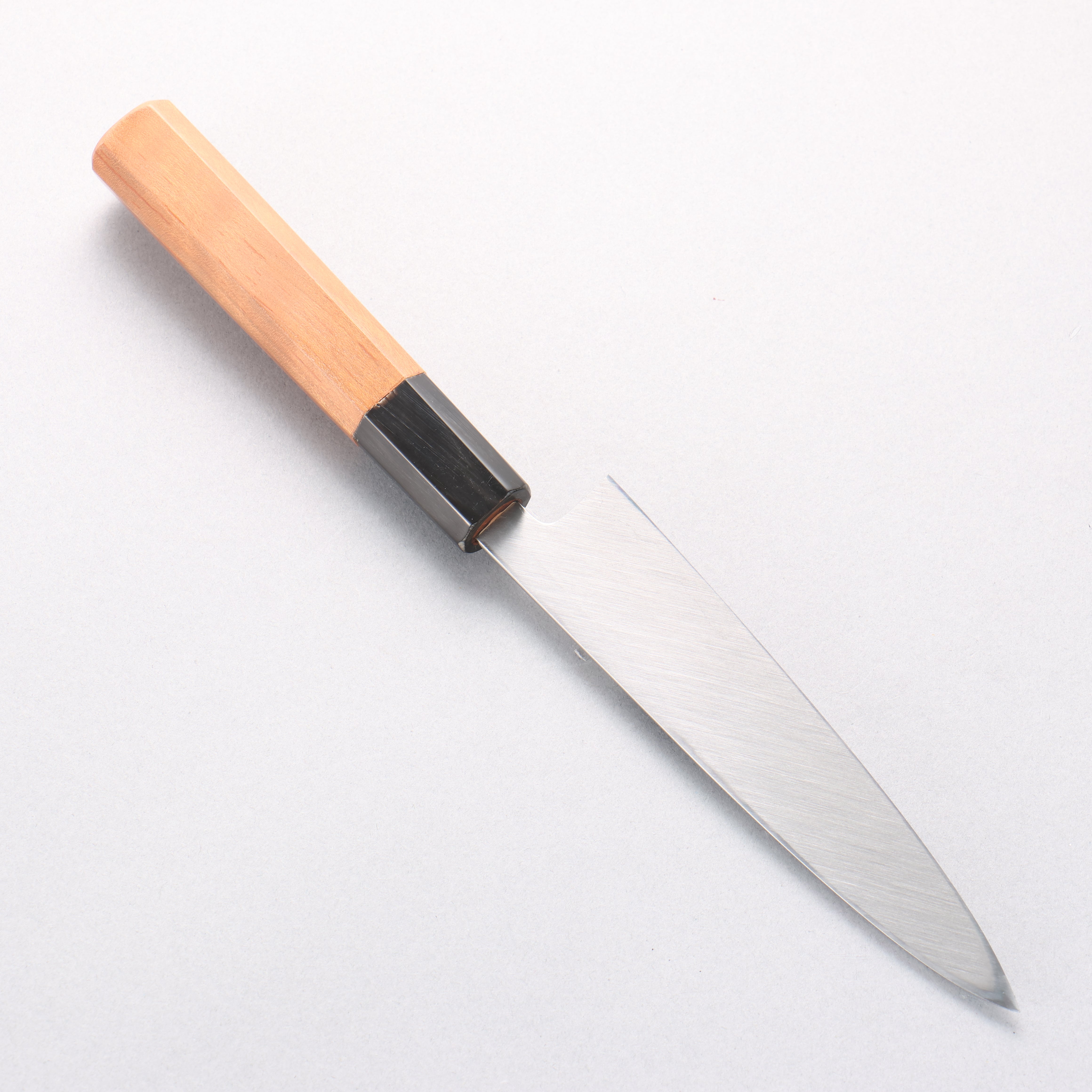 鐵泉 田中作 玉鋼 多用途小刀 145mm 山櫻 握把 - 清助刃物