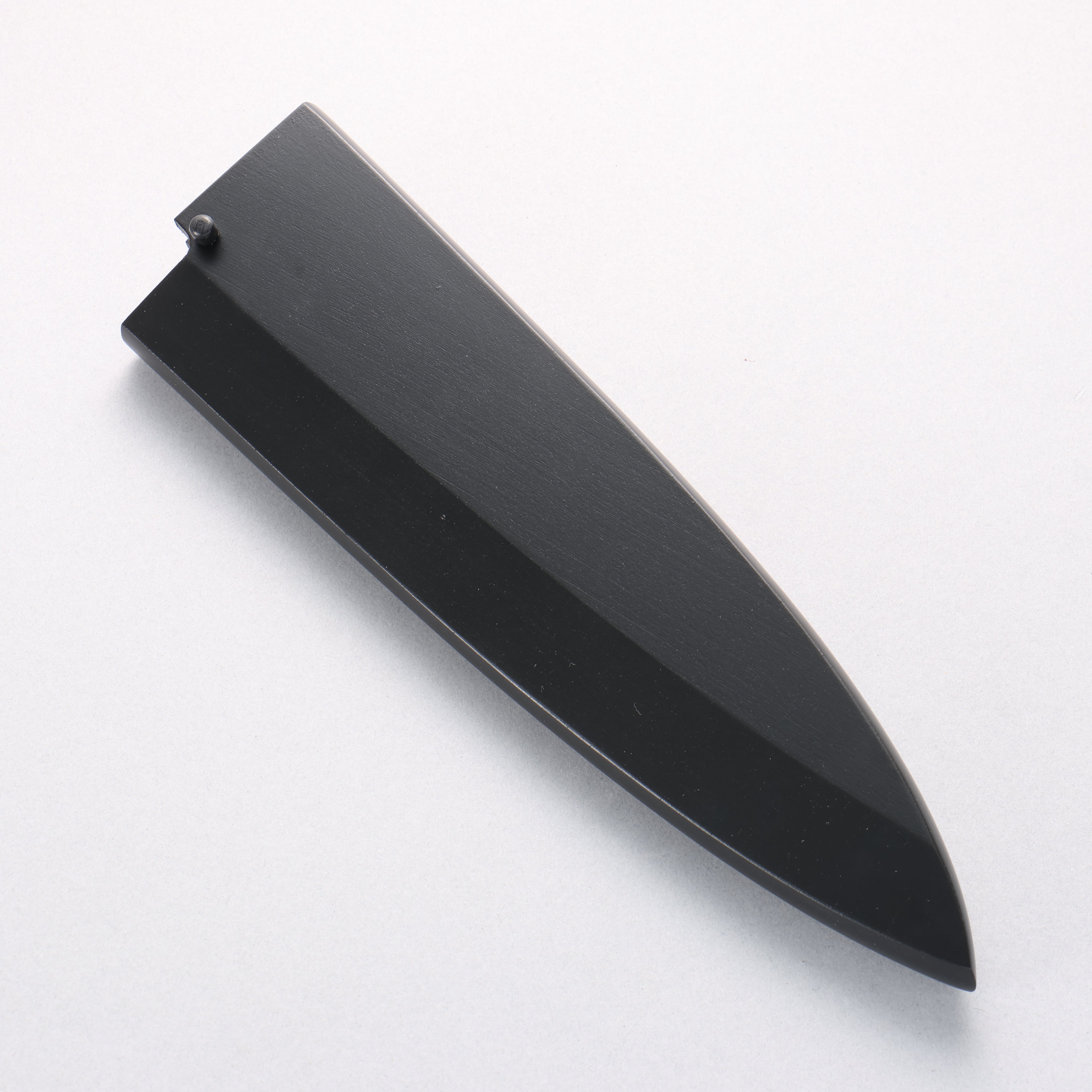 黑 木蘭 鞘 210mm 出刃用 附合成木安全栓 Kaneko - 清助刃物