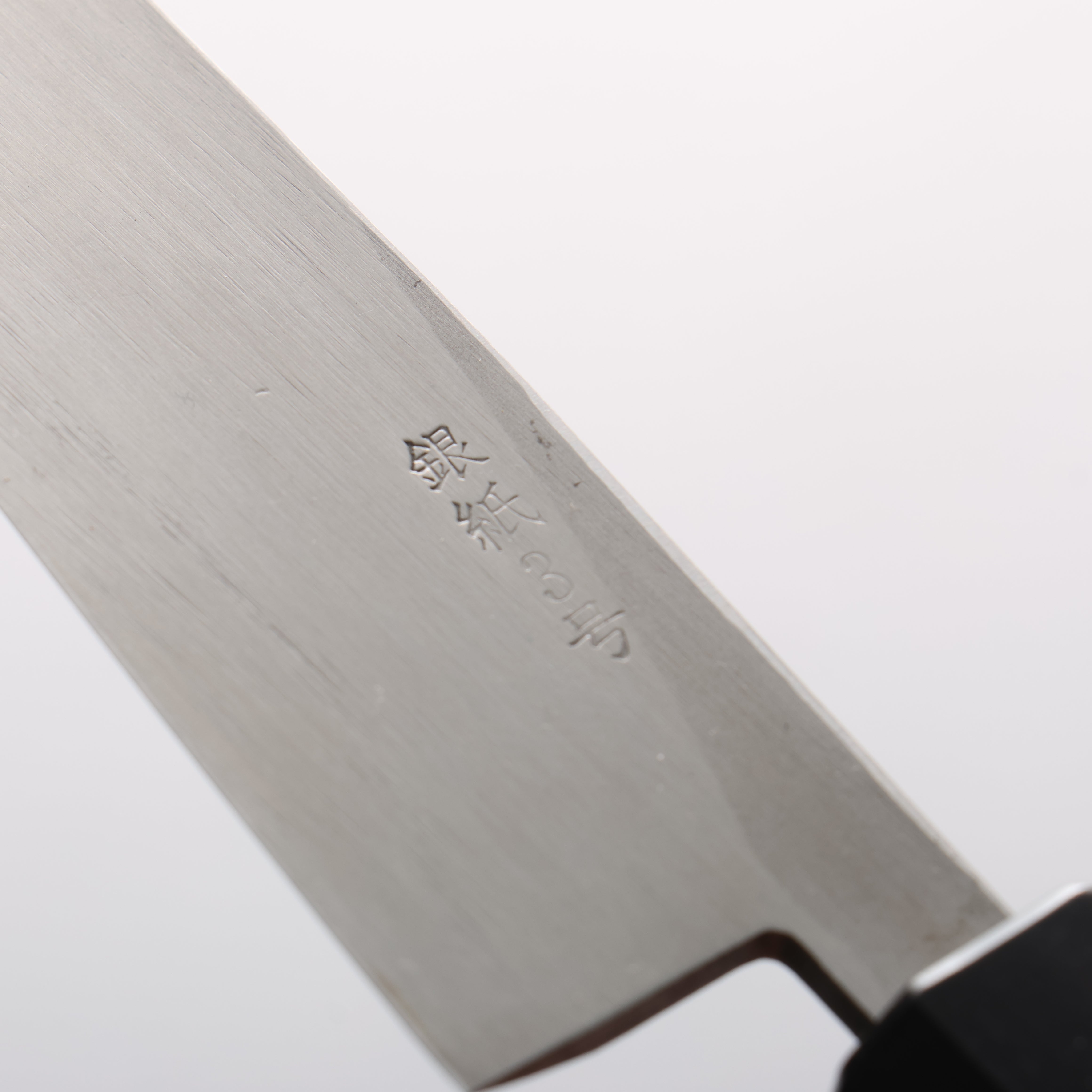 清助 銀三鋼 鎚目 (丸) 多用途小刀 150mm 核桃木 握把 - 清助刃物