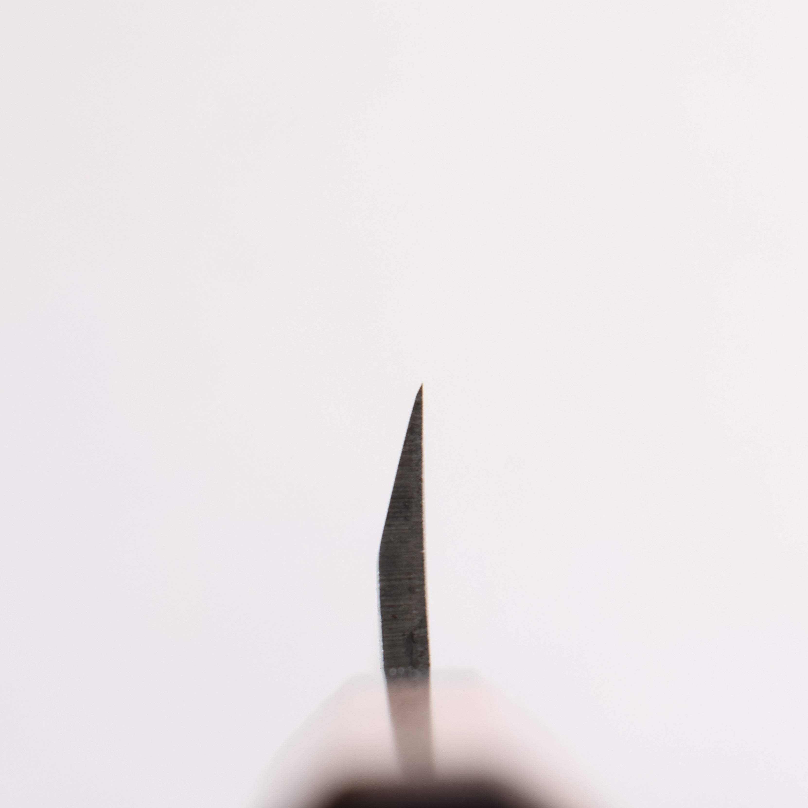 清助 銀三鋼 鎚目 (丸) 多用途小刀 150mm 核桃木 握把 - 清助刃物