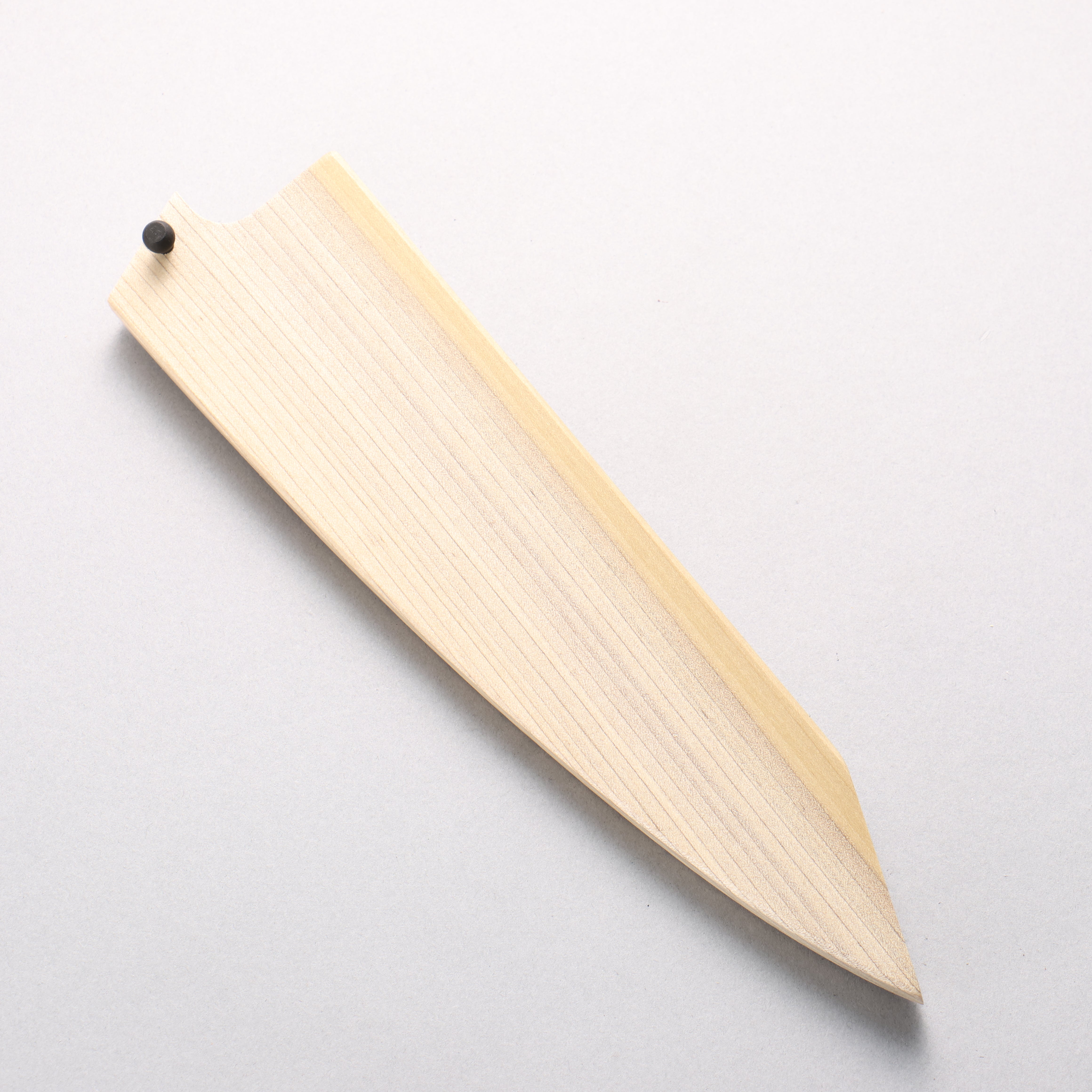 木蘭鞘 210mm 切付牛刀用 附合成木安全栓 - 清助刃物