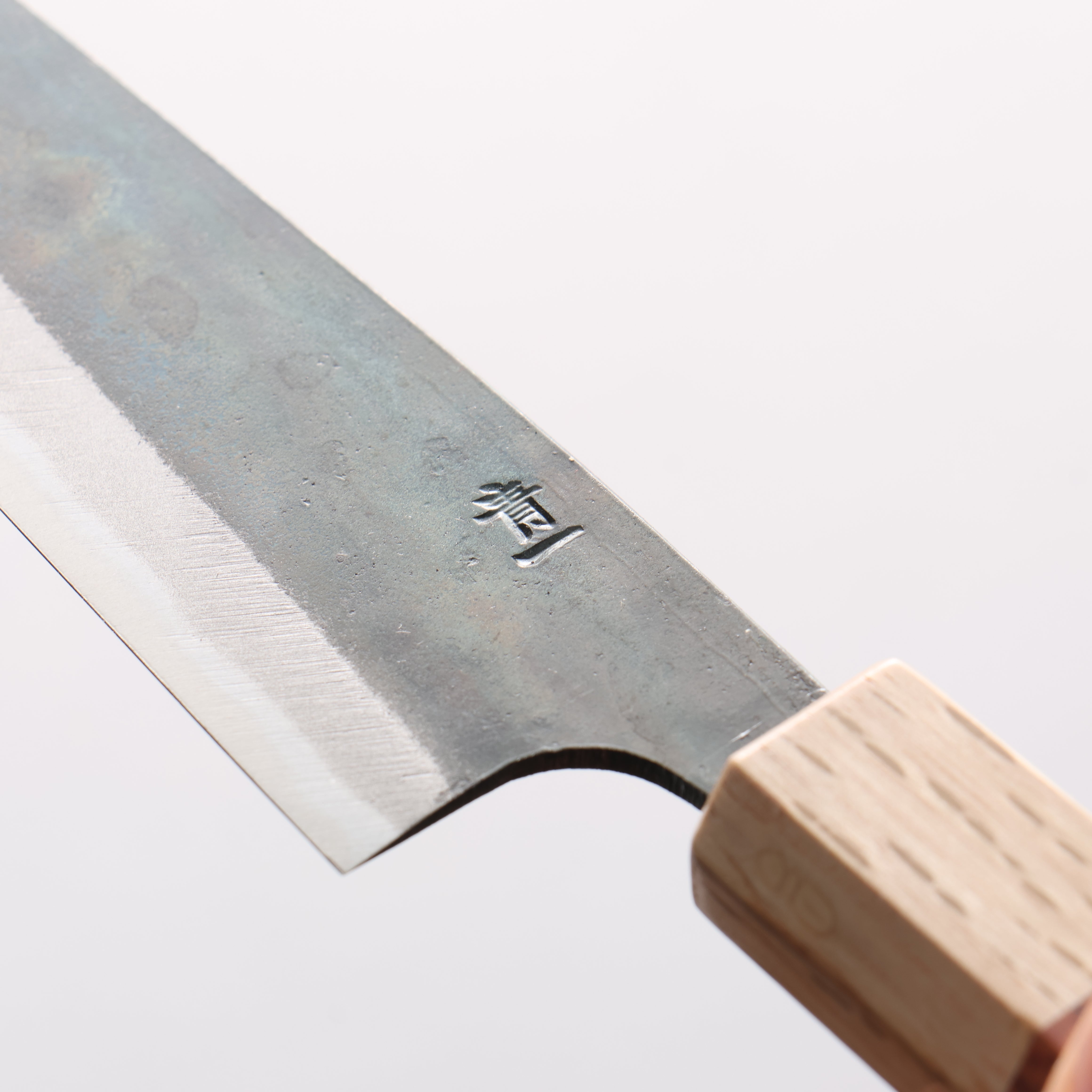 清助 青鋼一號 黑打 多用途小刀 135mm 紫檀木(口輪:樫) 握把 - 清助刃物