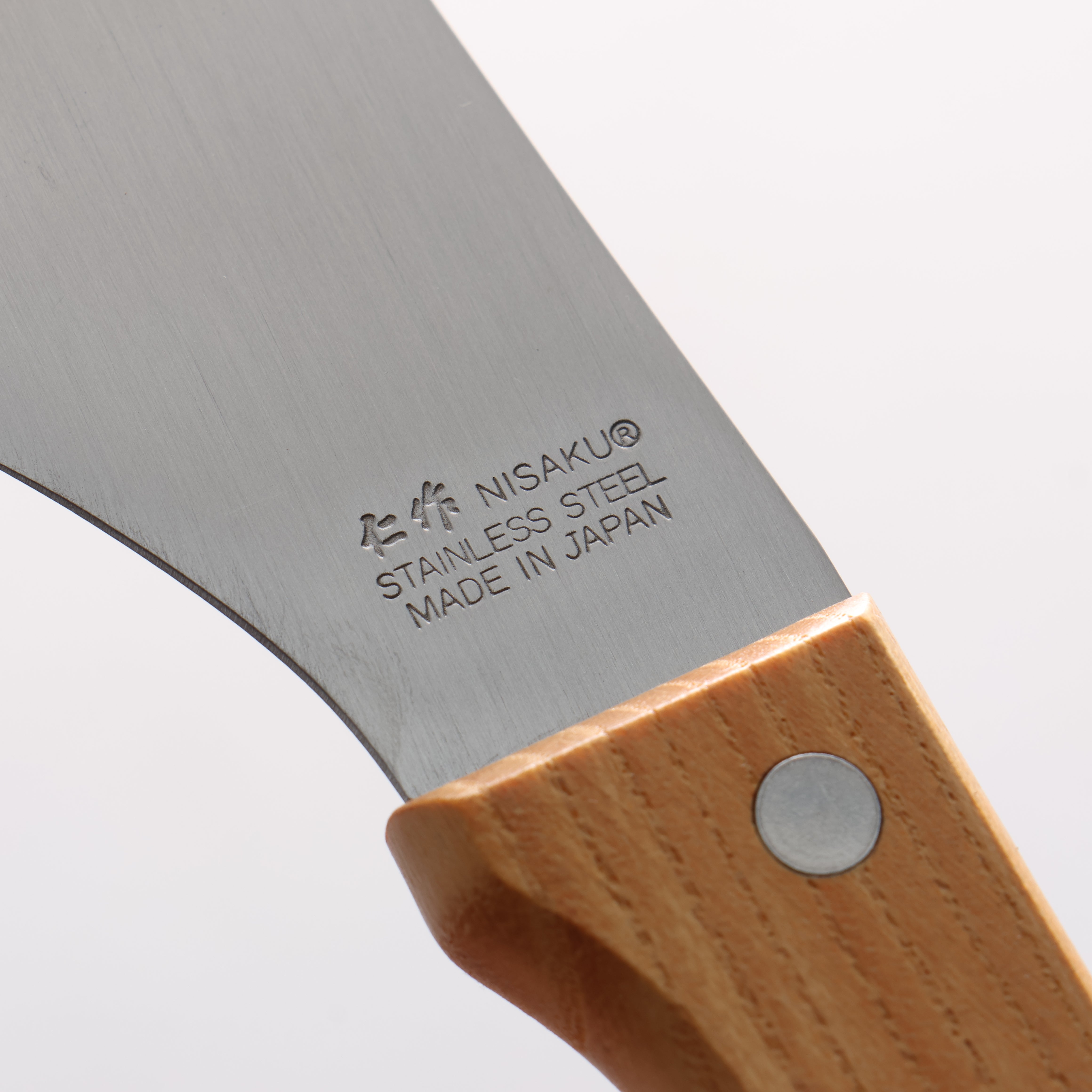 仁作 不鏽鋼 鋸齒麵包刀 300mm 天然木 握把 - 清助刃物