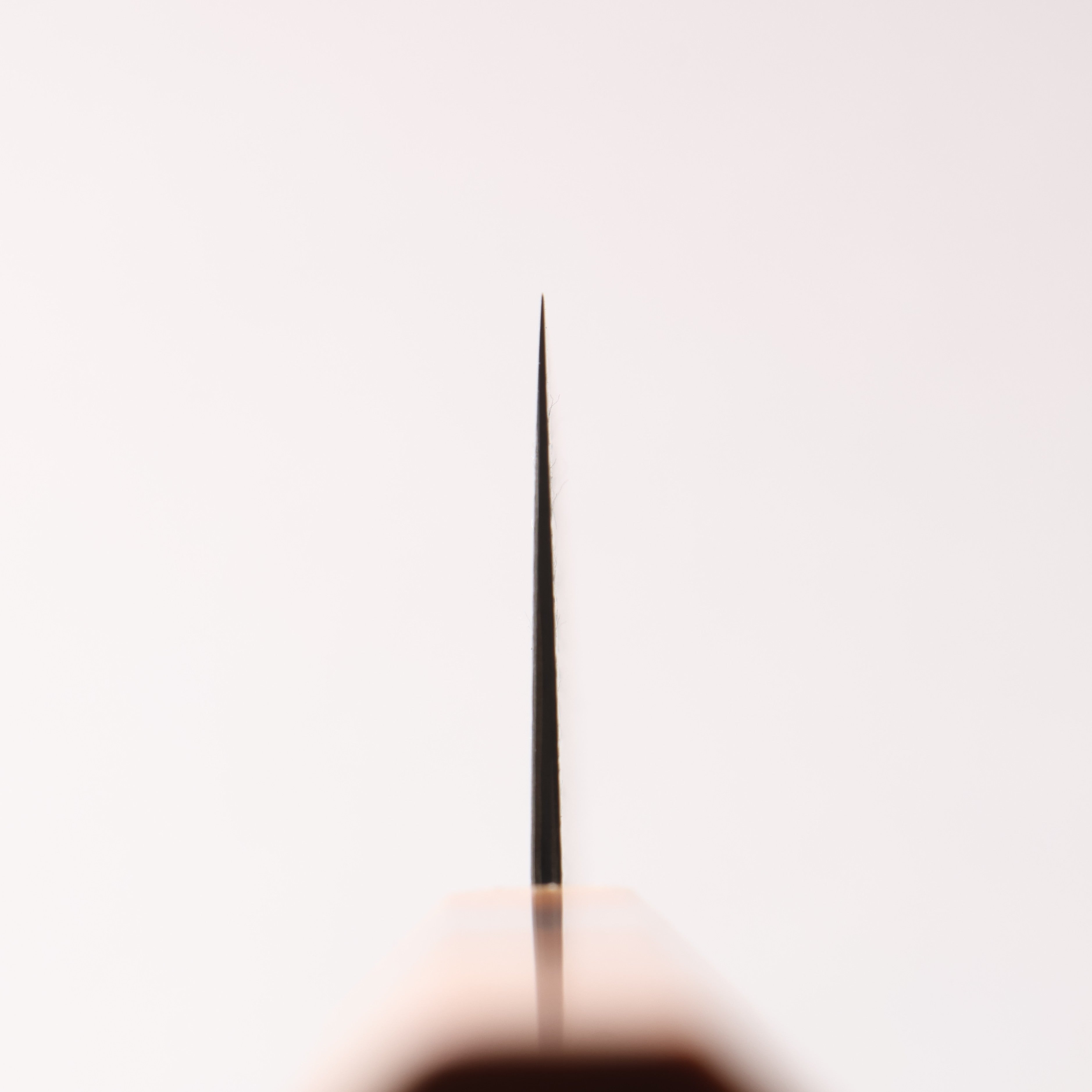 寬丈 SG2 黑色大馬士革紋 切付三德刀 180mm 棕色穩定木 (銀環) 握把 - 清助刃物