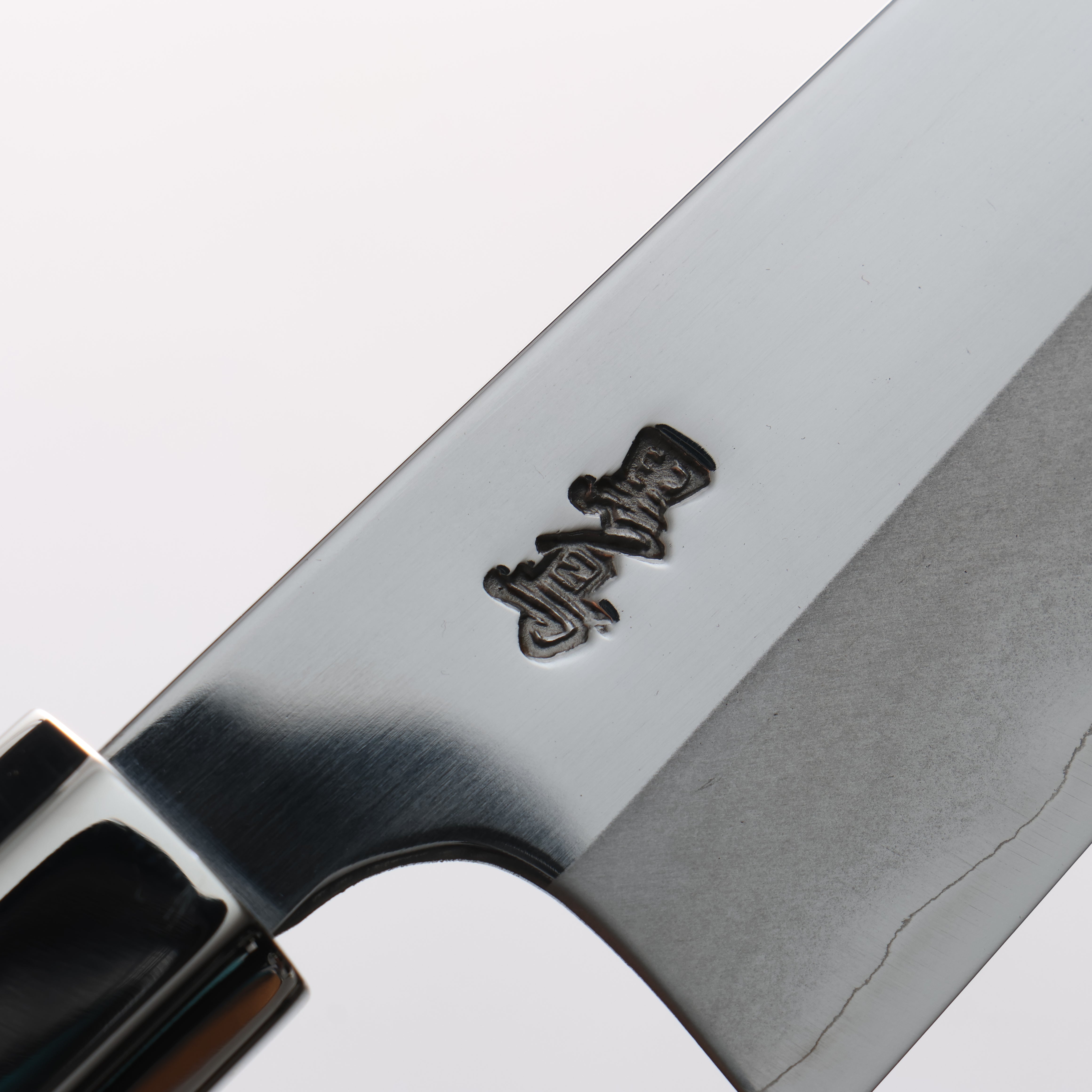 黑鳥 銀三鋼 打磨處理 洋式 150mm 核桃木 握把 - 清助刃物