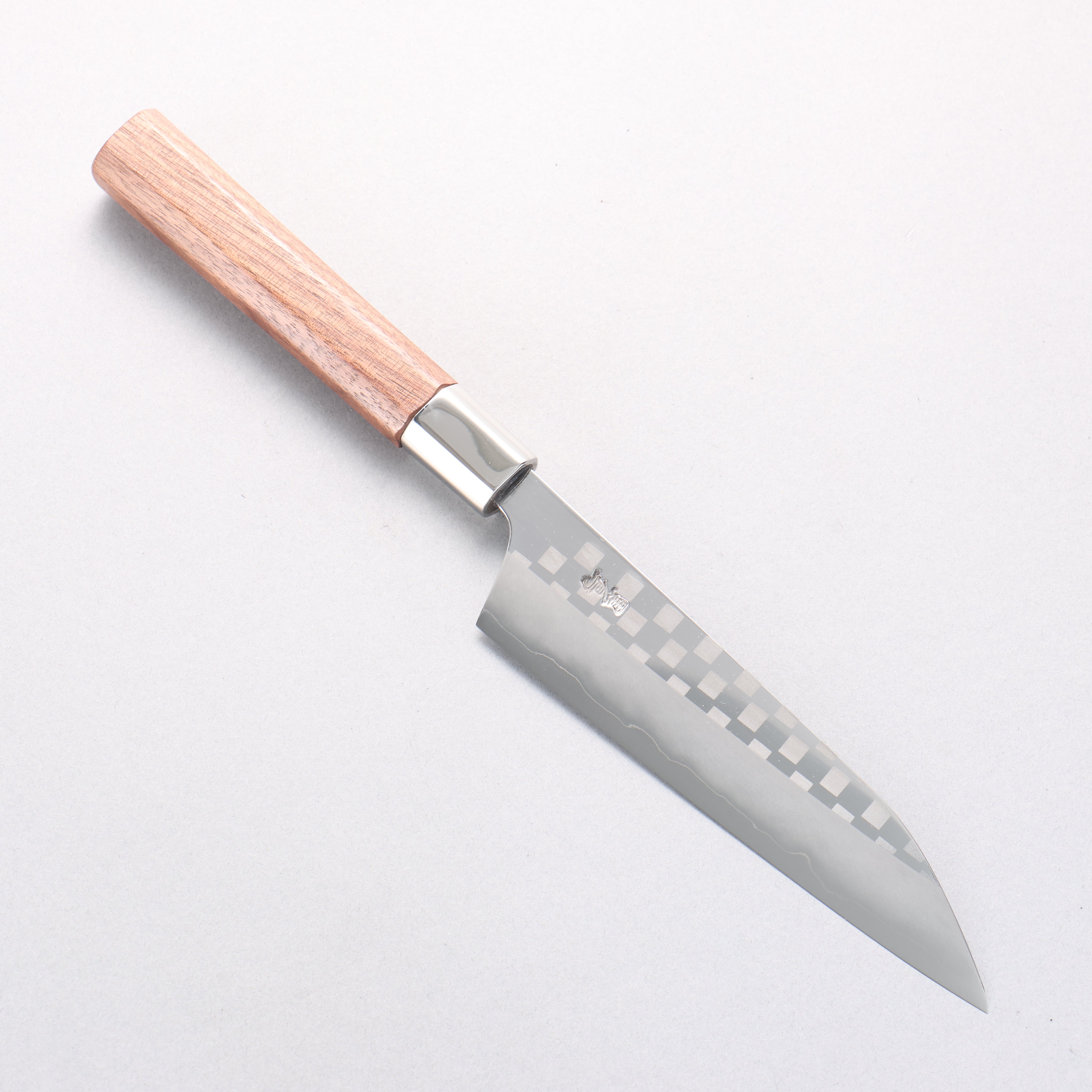 黑鳥 銀三鋼 打磨處理 多用途小刀 150mm 核桃木 握把 Ichimatsu - 清助刃物