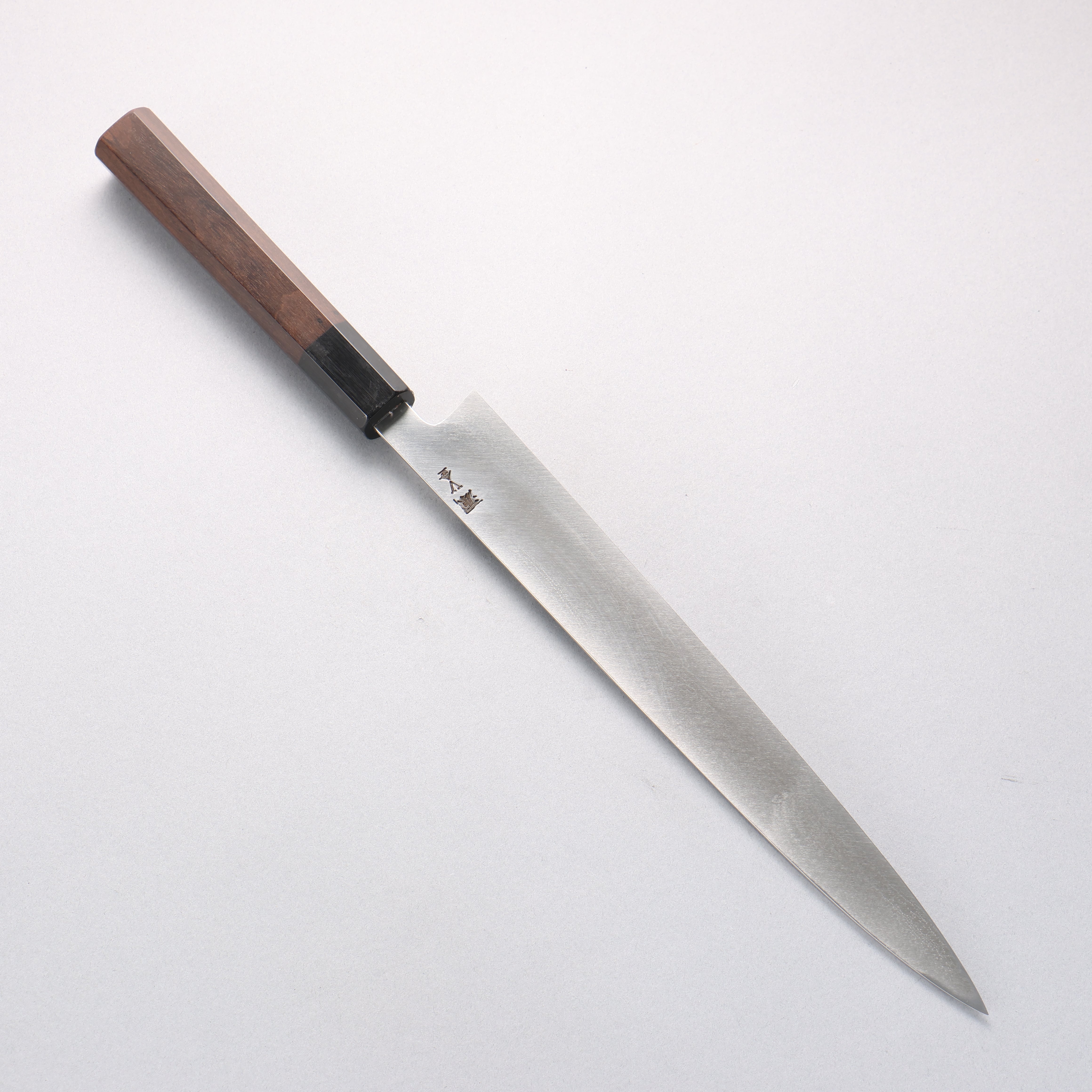 田中 誠貴 閃光 VG10 大馬士革紋 柳刃 270mm 核桃木 握把 - 清助刃物